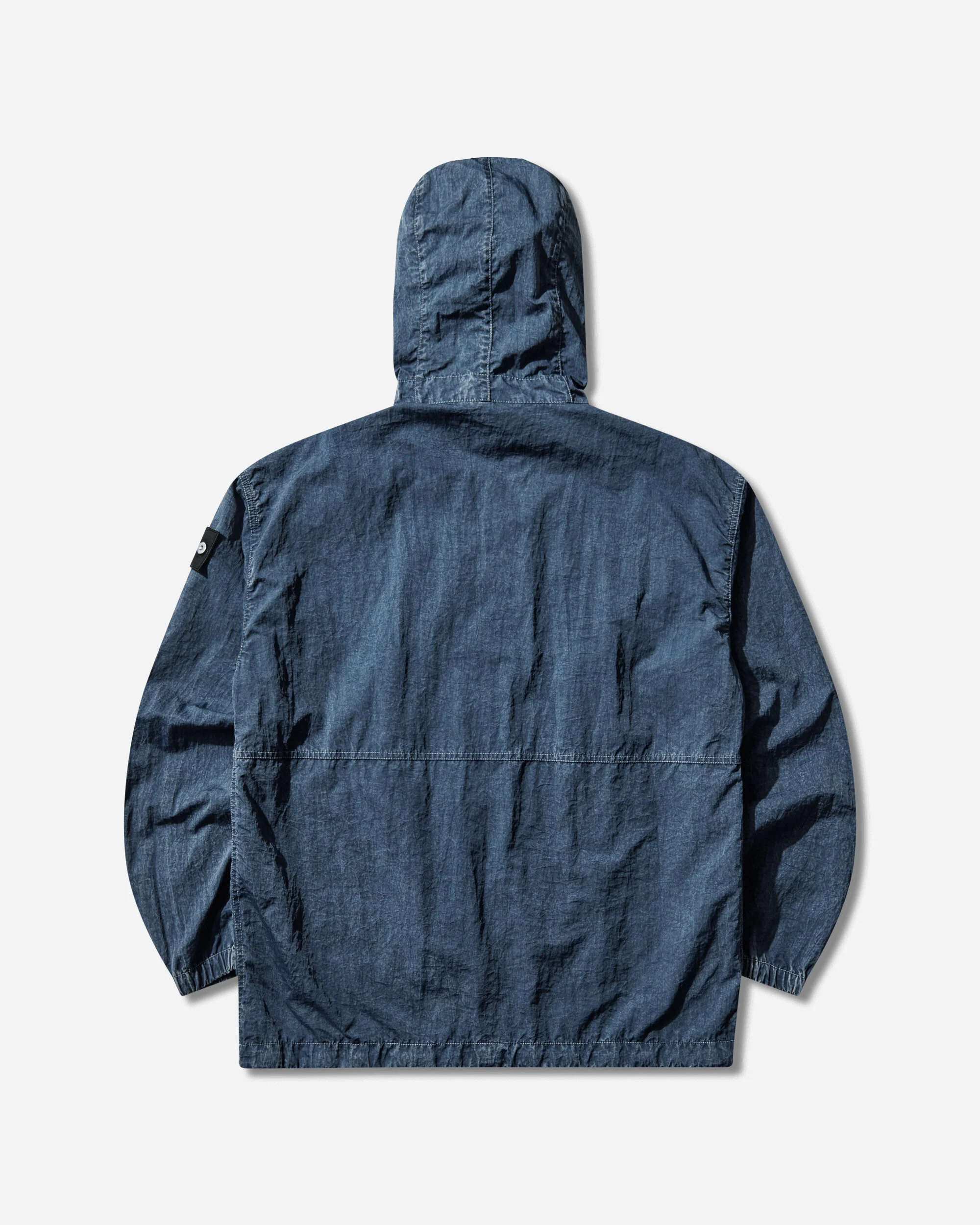 Men's Hollow Fibre Nylon Indigo-TC + Marmo Corrosion Hooded Anorak Indigo - Image 2