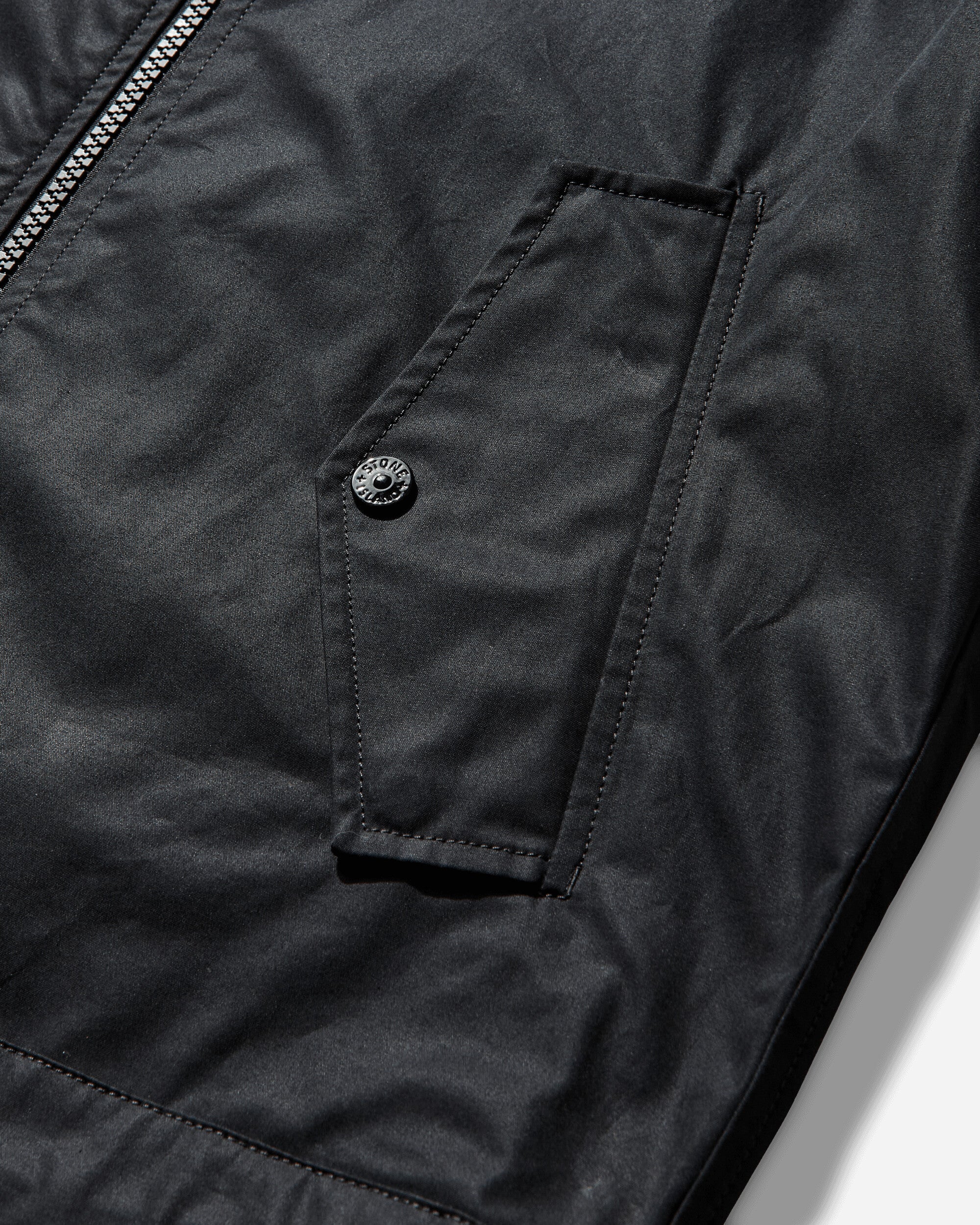 Men's Ghost All-Weather Cotton Canvas_S.I. Hooded Jacket Black - Image 3