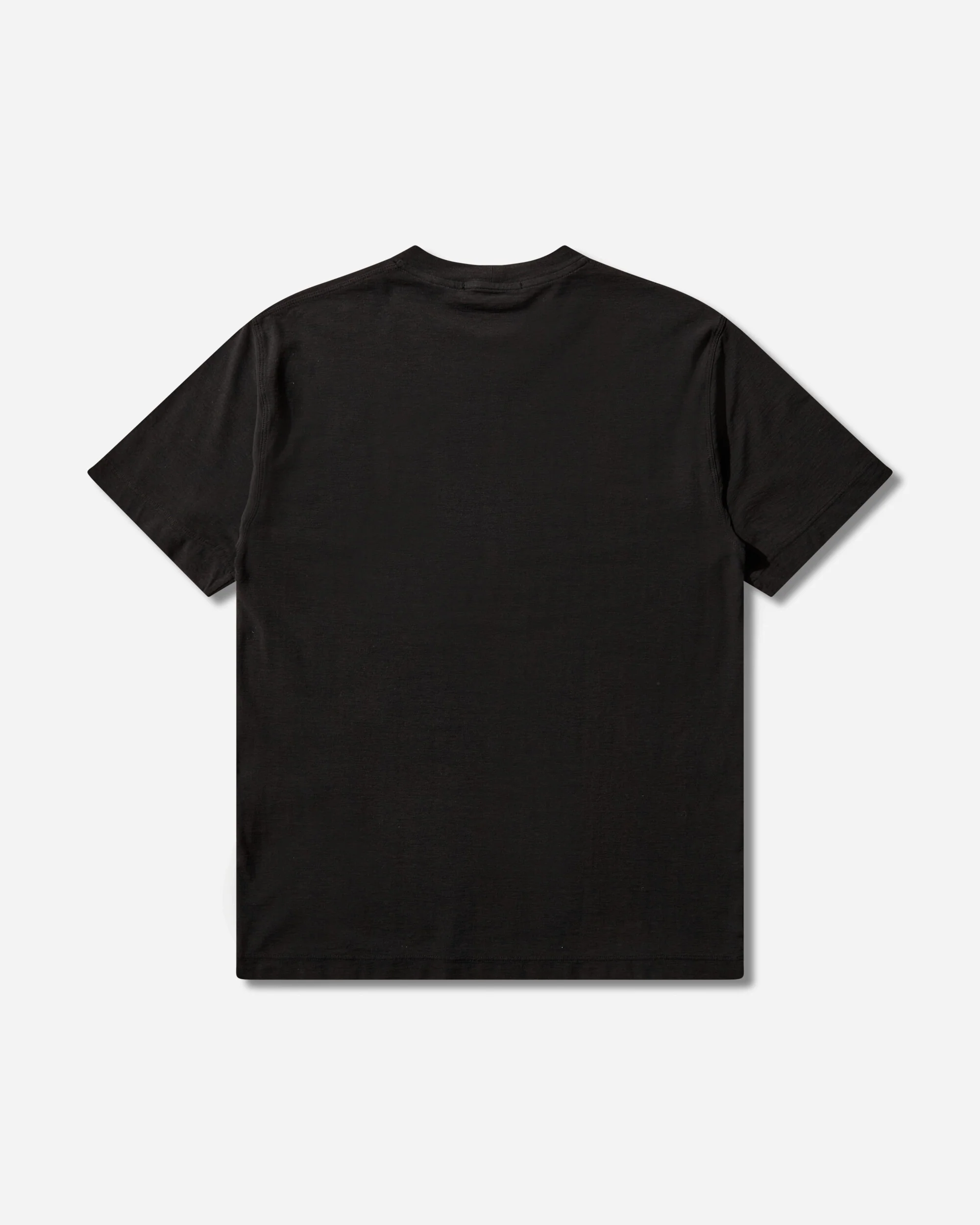 Men's Ghost Organic Cotton Jersey Crepe_S.I. T-Shirt Black - Image 2