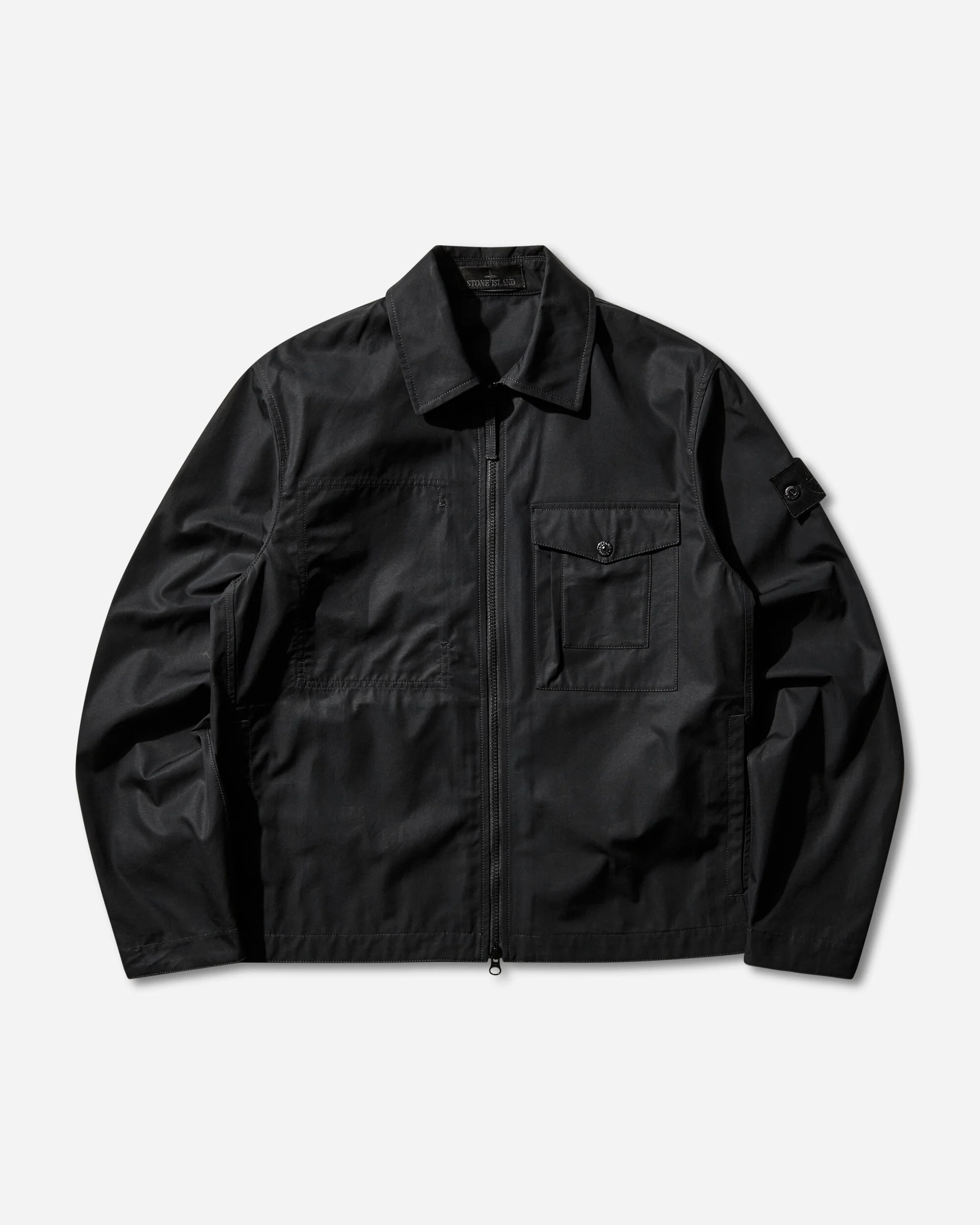 Men's Ghost All-Weather Cotton Canvas_S.I. Overshirt Black