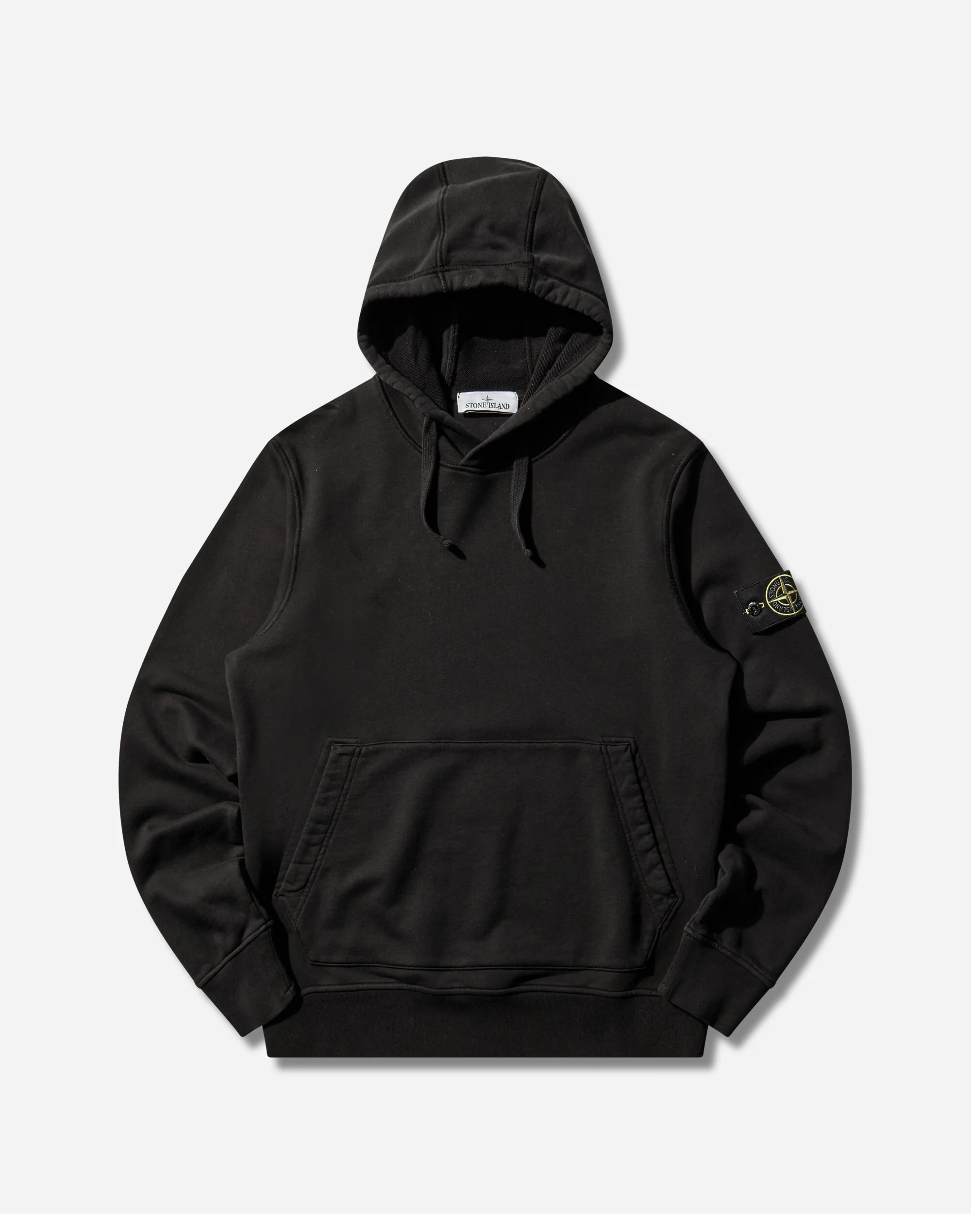 Men's Organic Cotton Fleece Hoodie Black