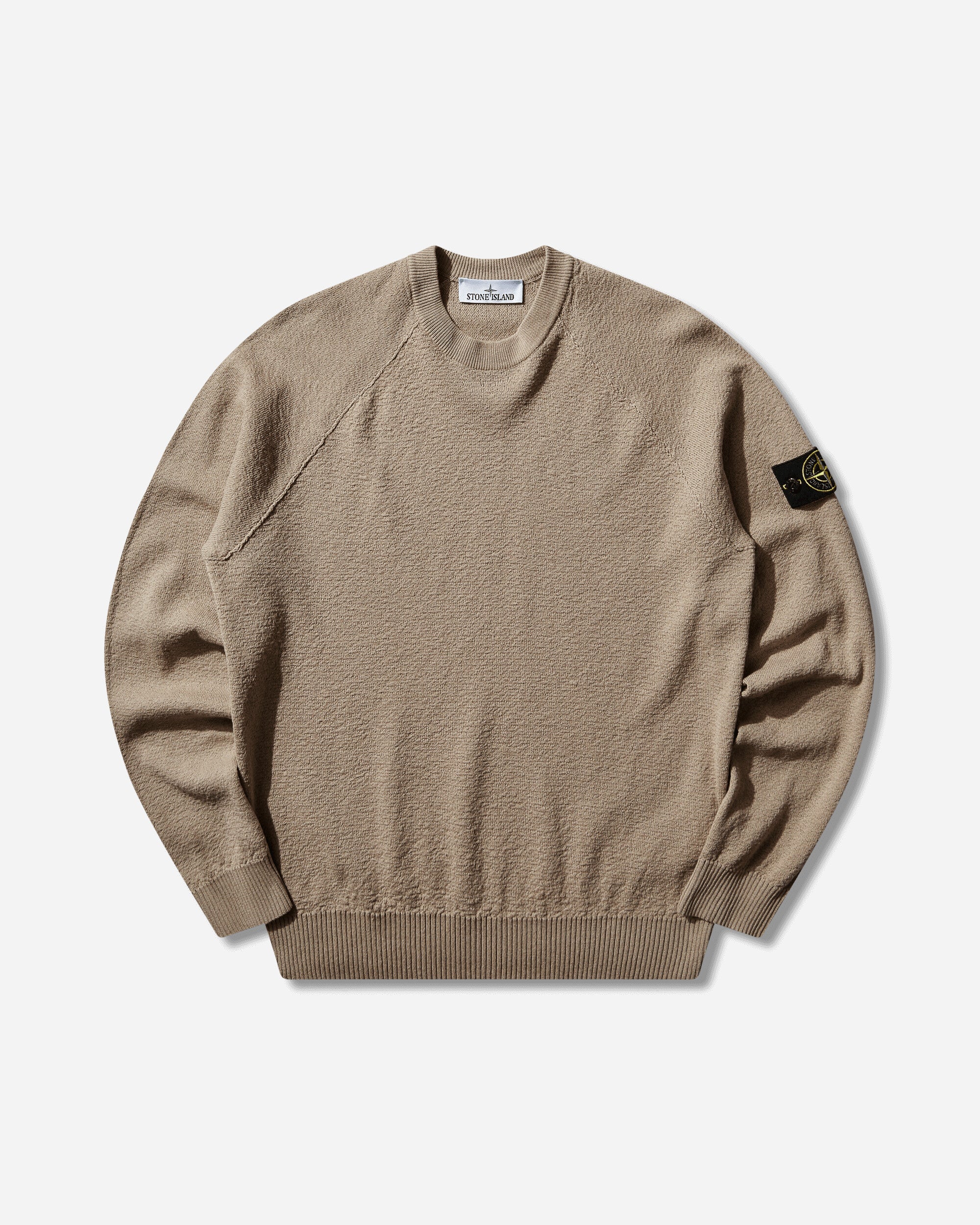 Men's Light Raw Hand Organic Cotton Sweater Desert Sand