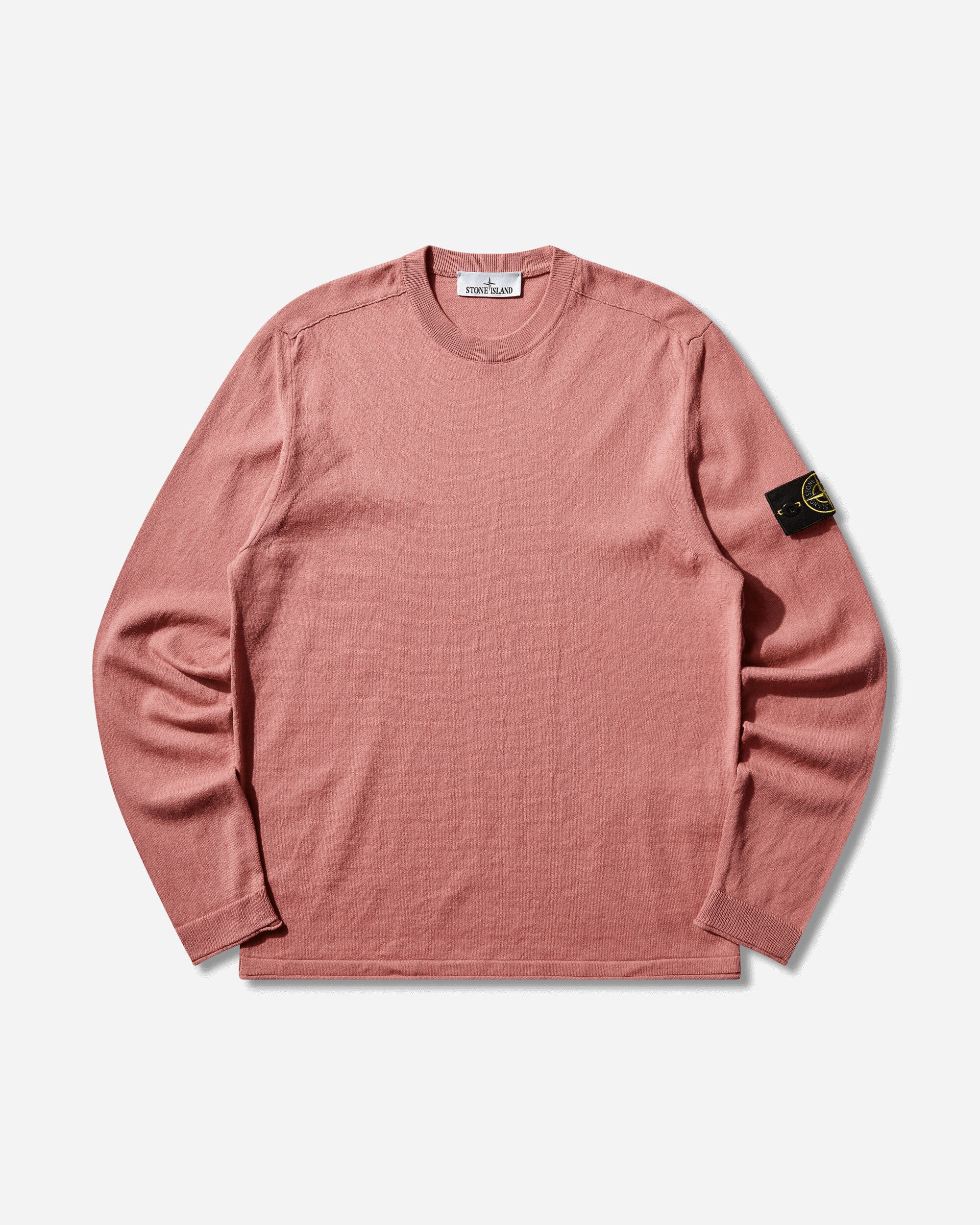 Men's Light Raw Hand Organic Cotton Sweater Oleander