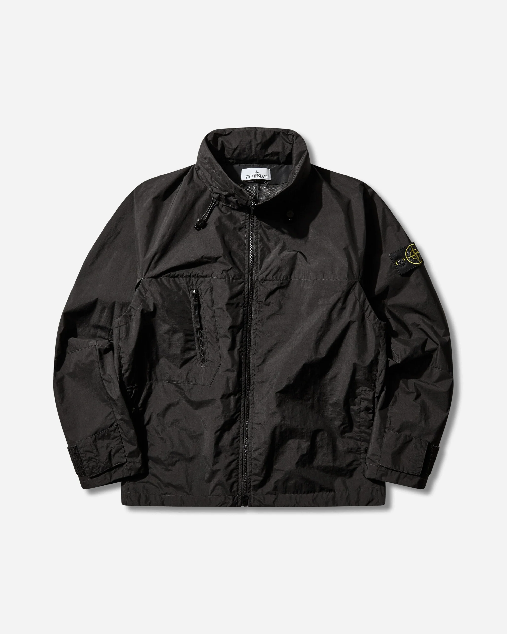 Men's Metal Lamina Poly Ripstop Jacket Black