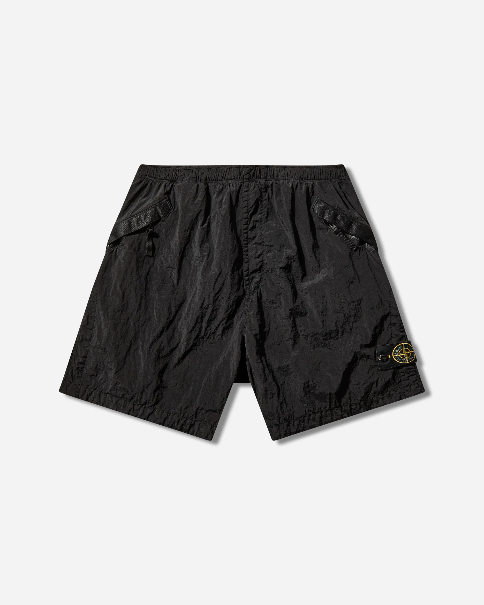 Men's Nylon Metal Shorts Black