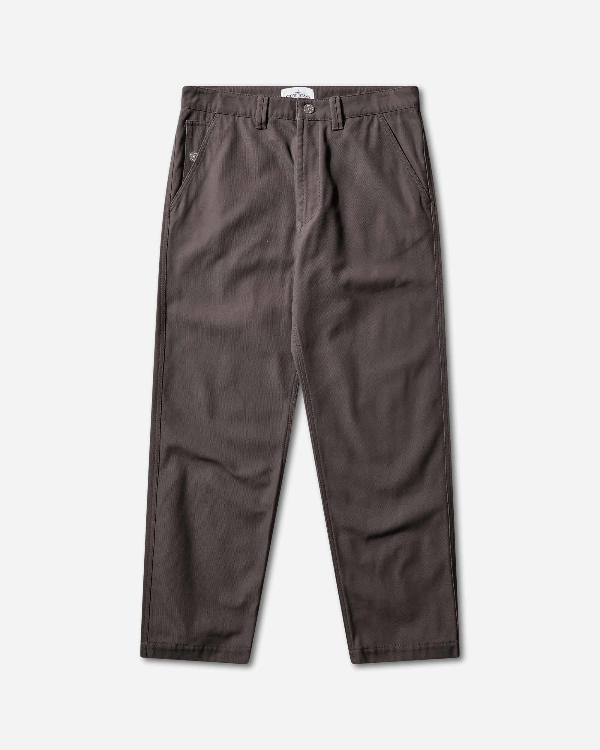 Men's Cotton Canvas Pants Charcoal Grey