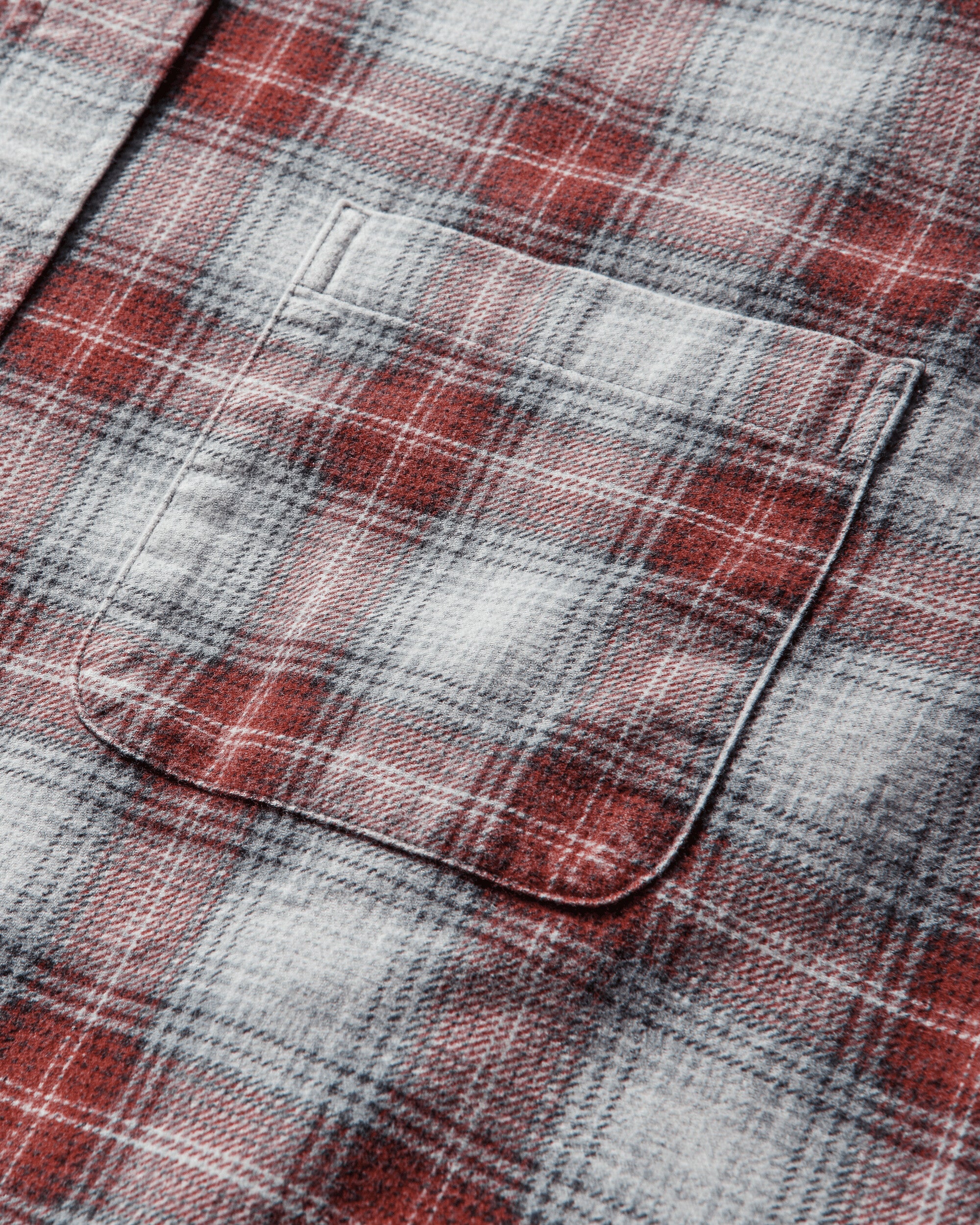 Dax Plaid Shirt Red - Image 3