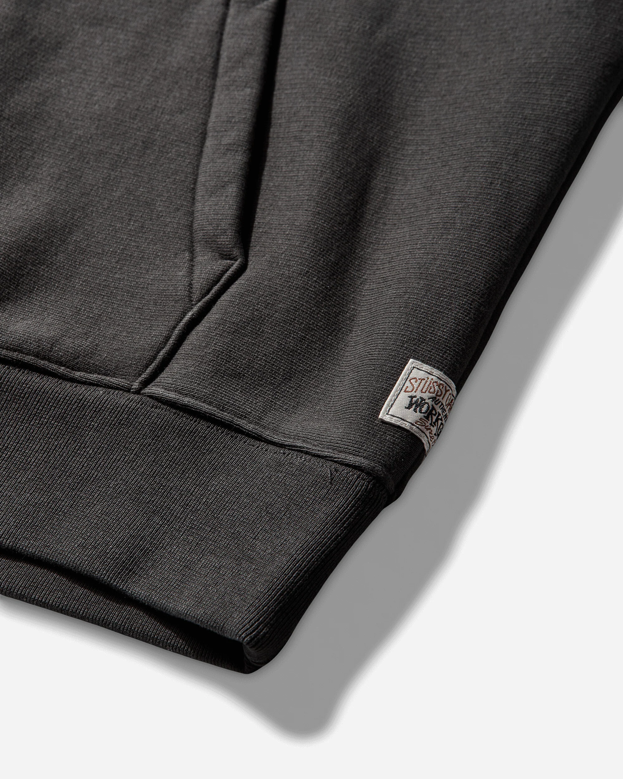 Relaxed Hoodie Washed Black - Image 3