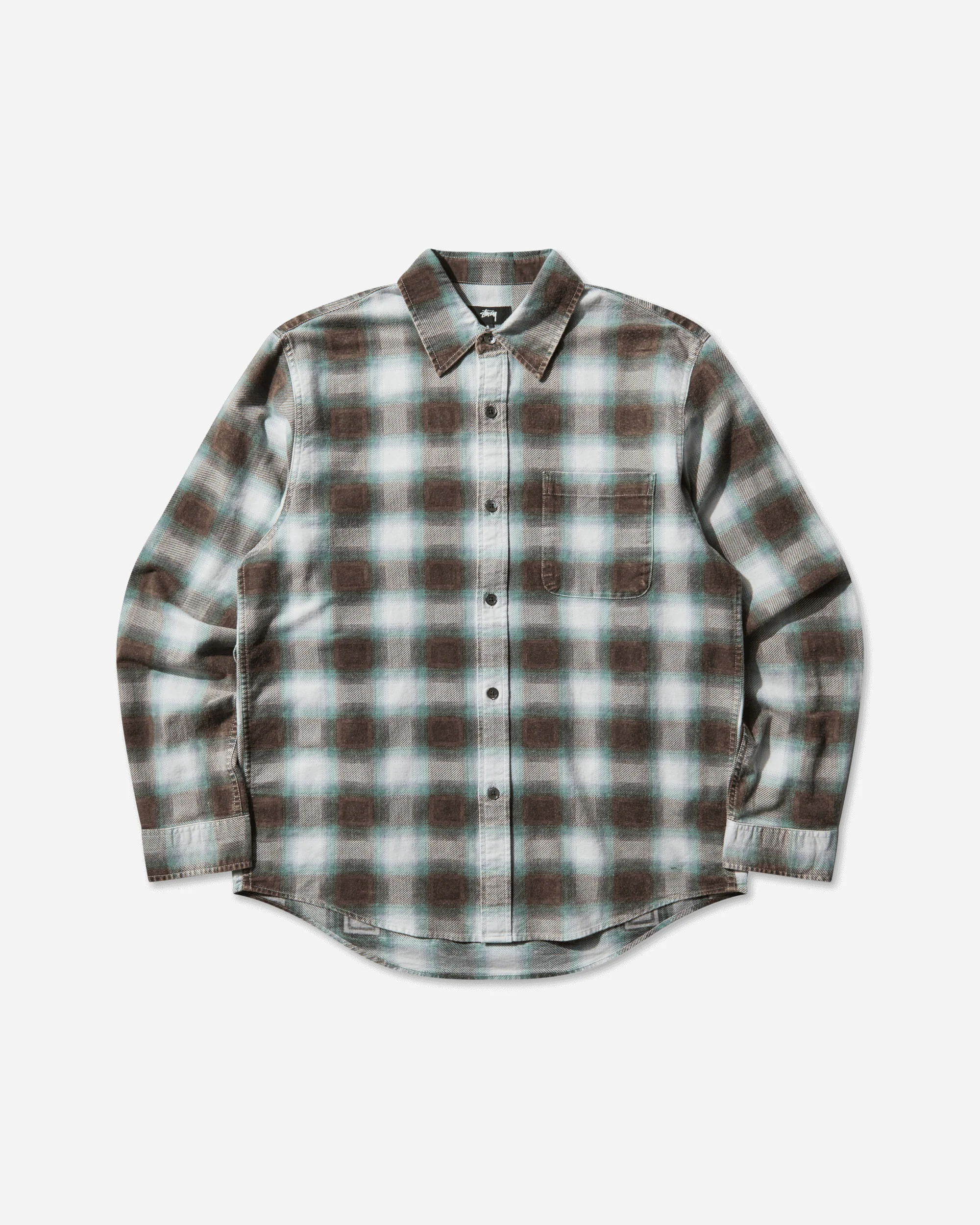June Plaid Shirt Bone