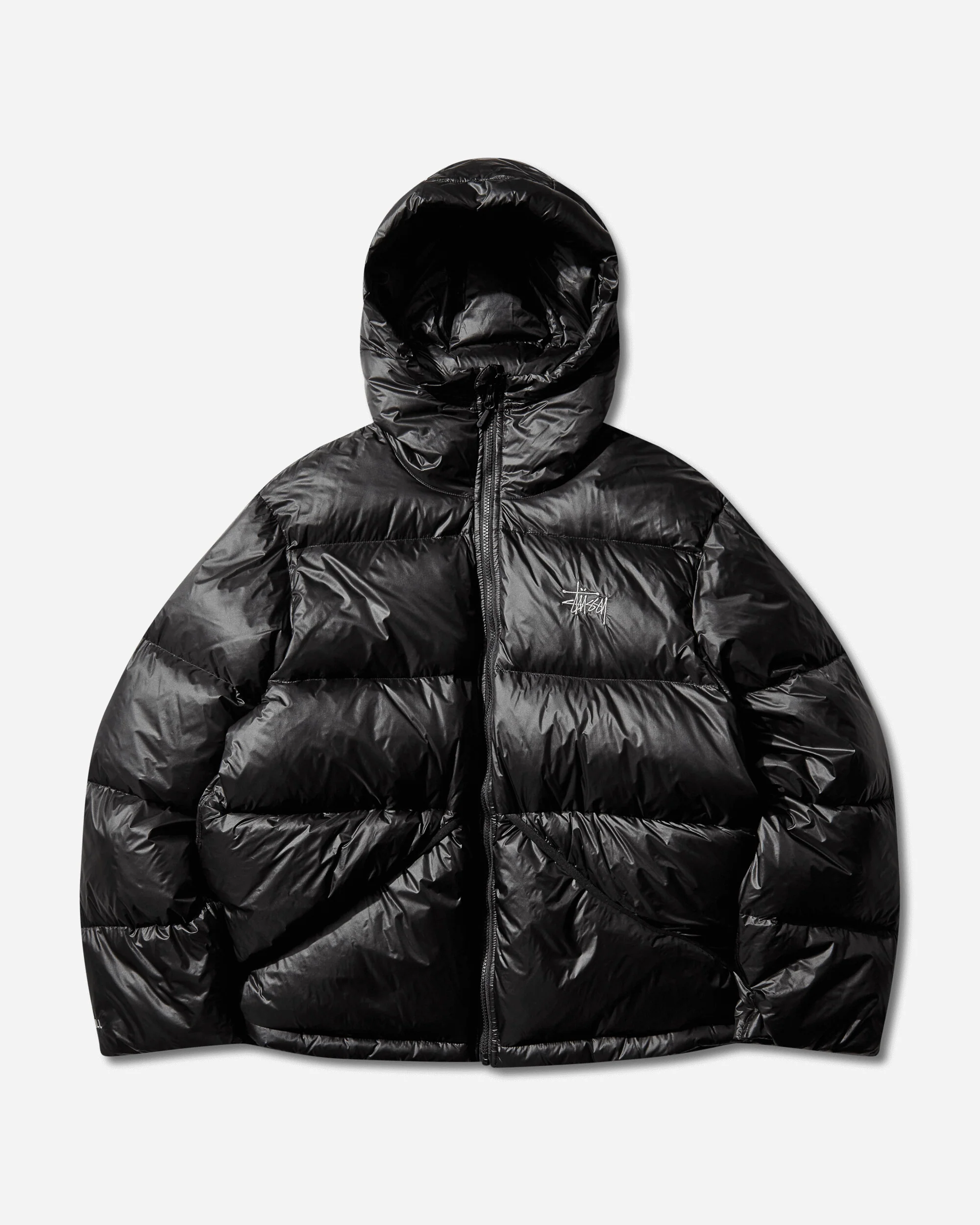 Micro Ripstop Down Parka Jet Black
