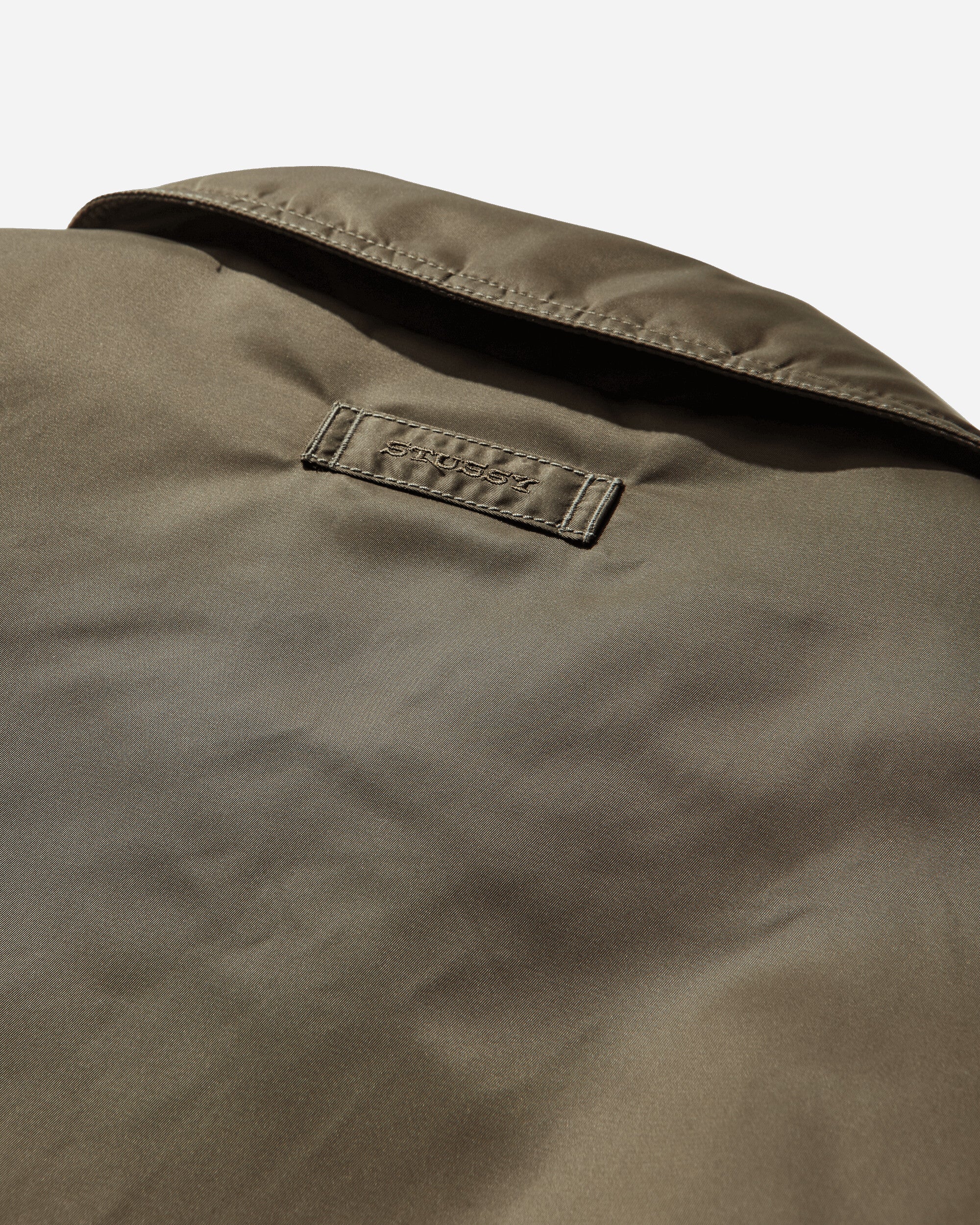 Pile Lined Zip Jacket Olive - Image 3