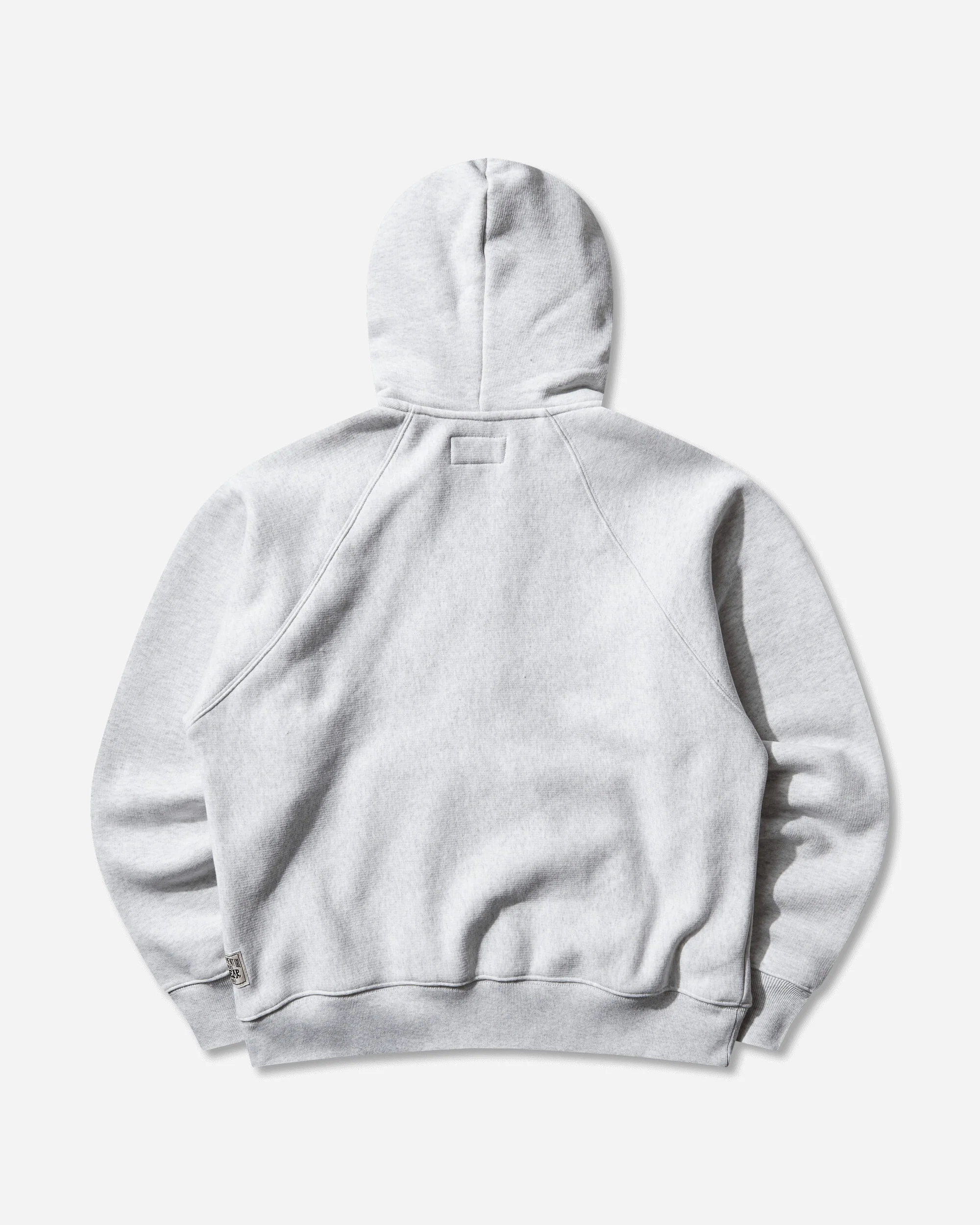 Relaxed Zip Hoodie Ash Heather - Image 2
