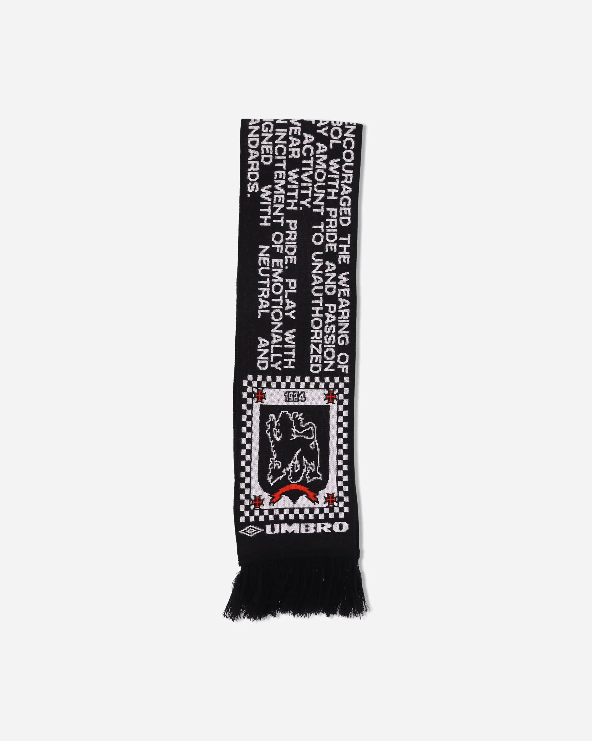 Notice Scarf Black / White