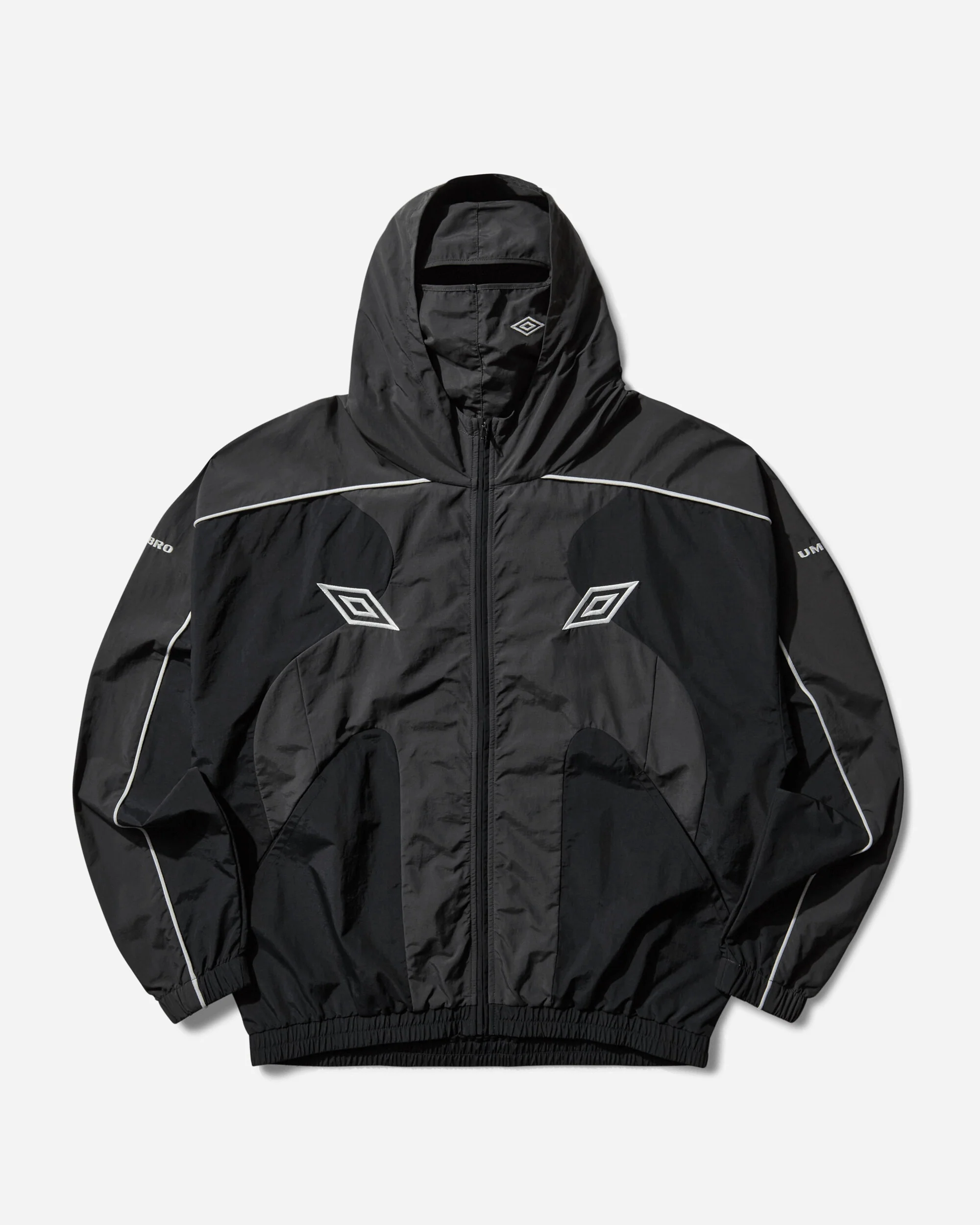 Masked Track Jacket Black / Charcoal
