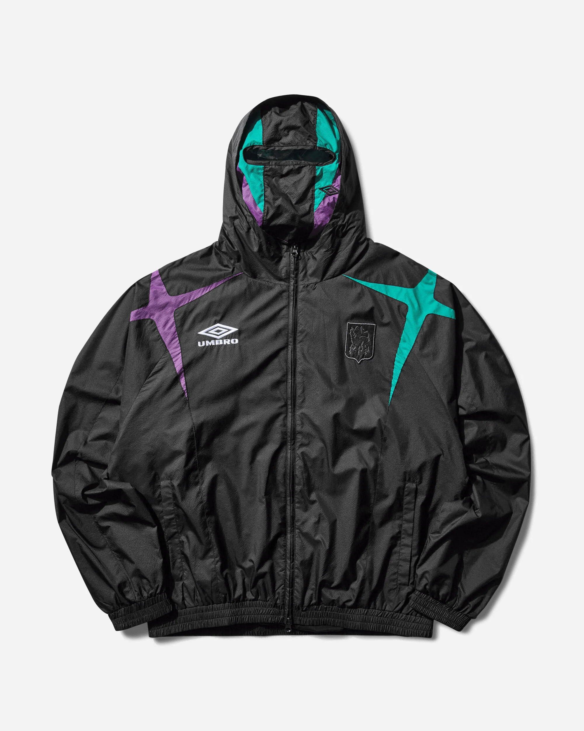 Jester Masked Track Jacket Black