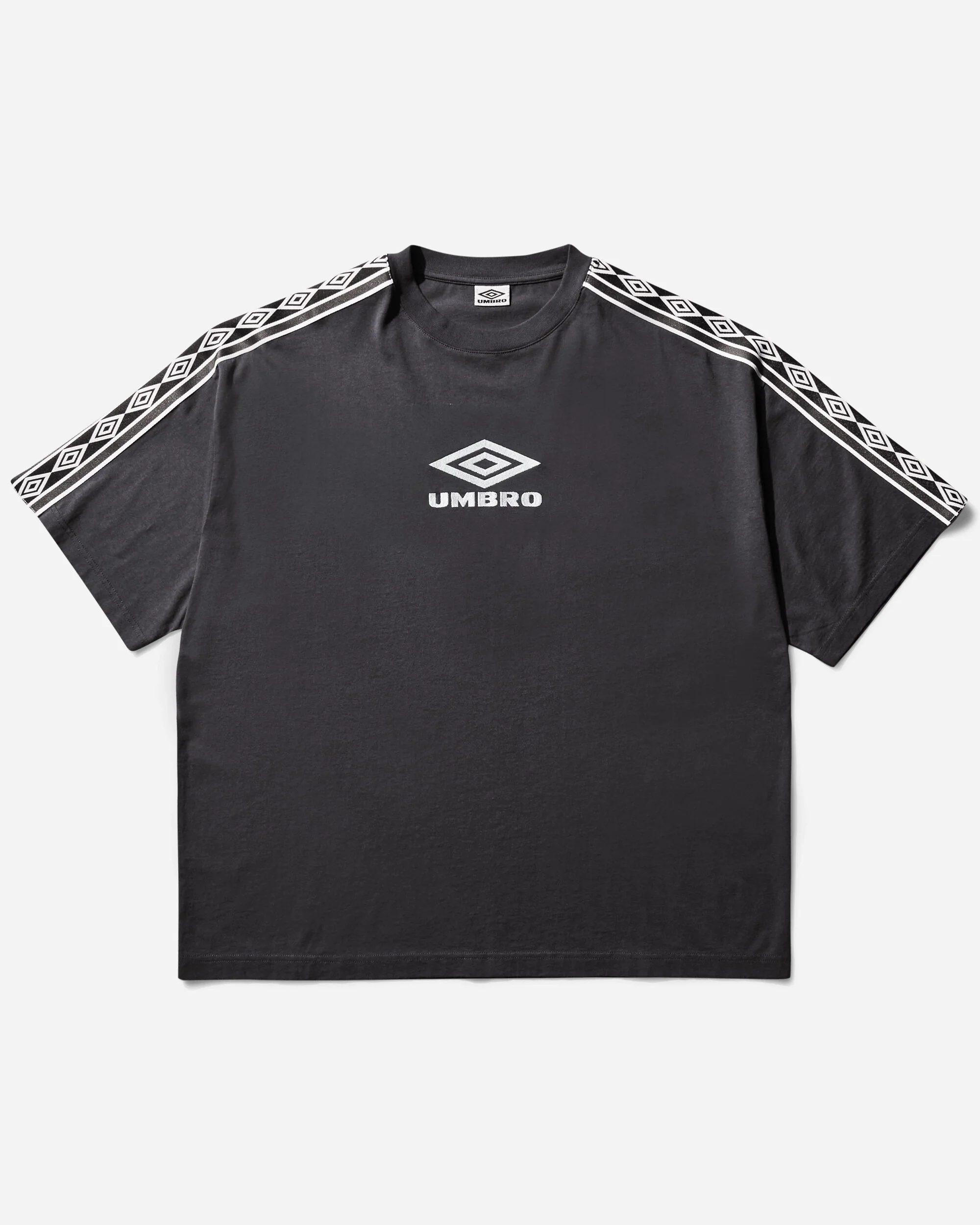 Offence Defence Tape T-Shirt Washed Black