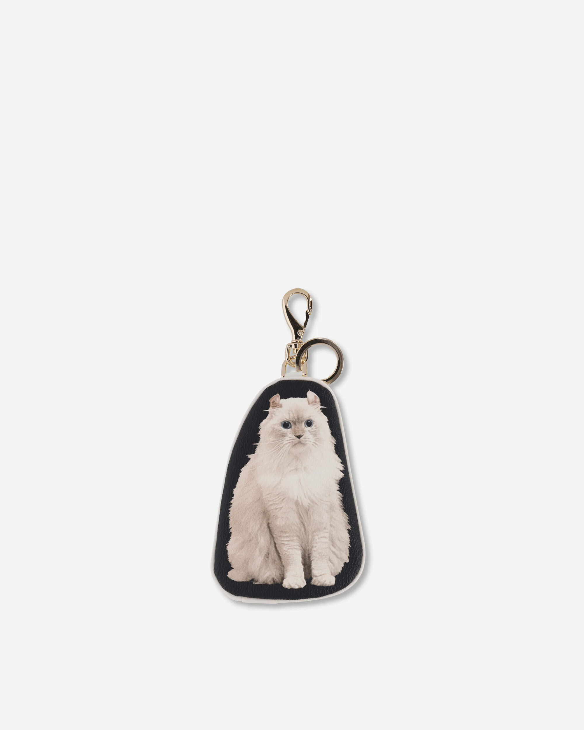 Cat PVC Pouch Black