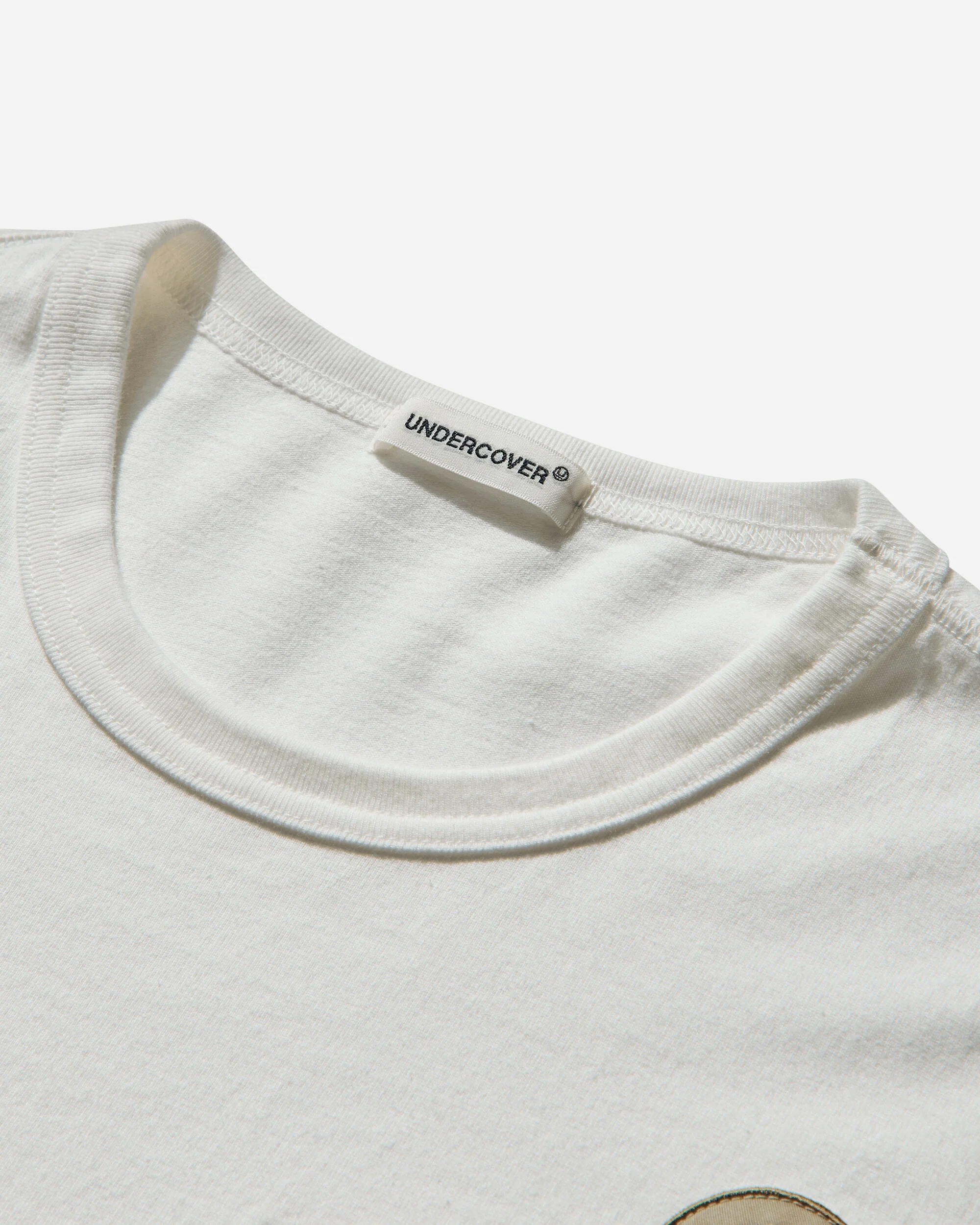Men's Patches T-Shirt White - Image 3