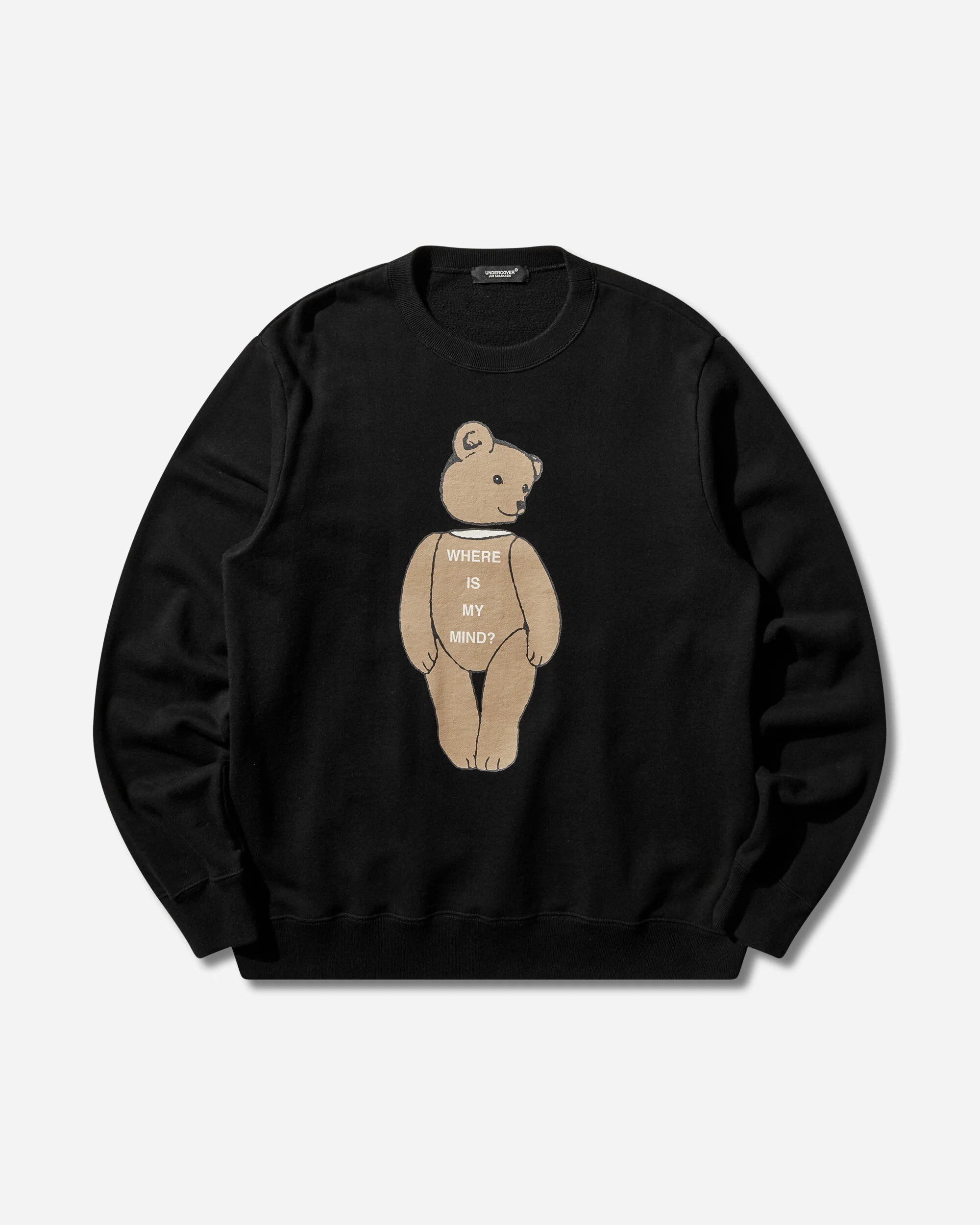 Men's Where is my Mind? Crewneck Sweatshirt Black