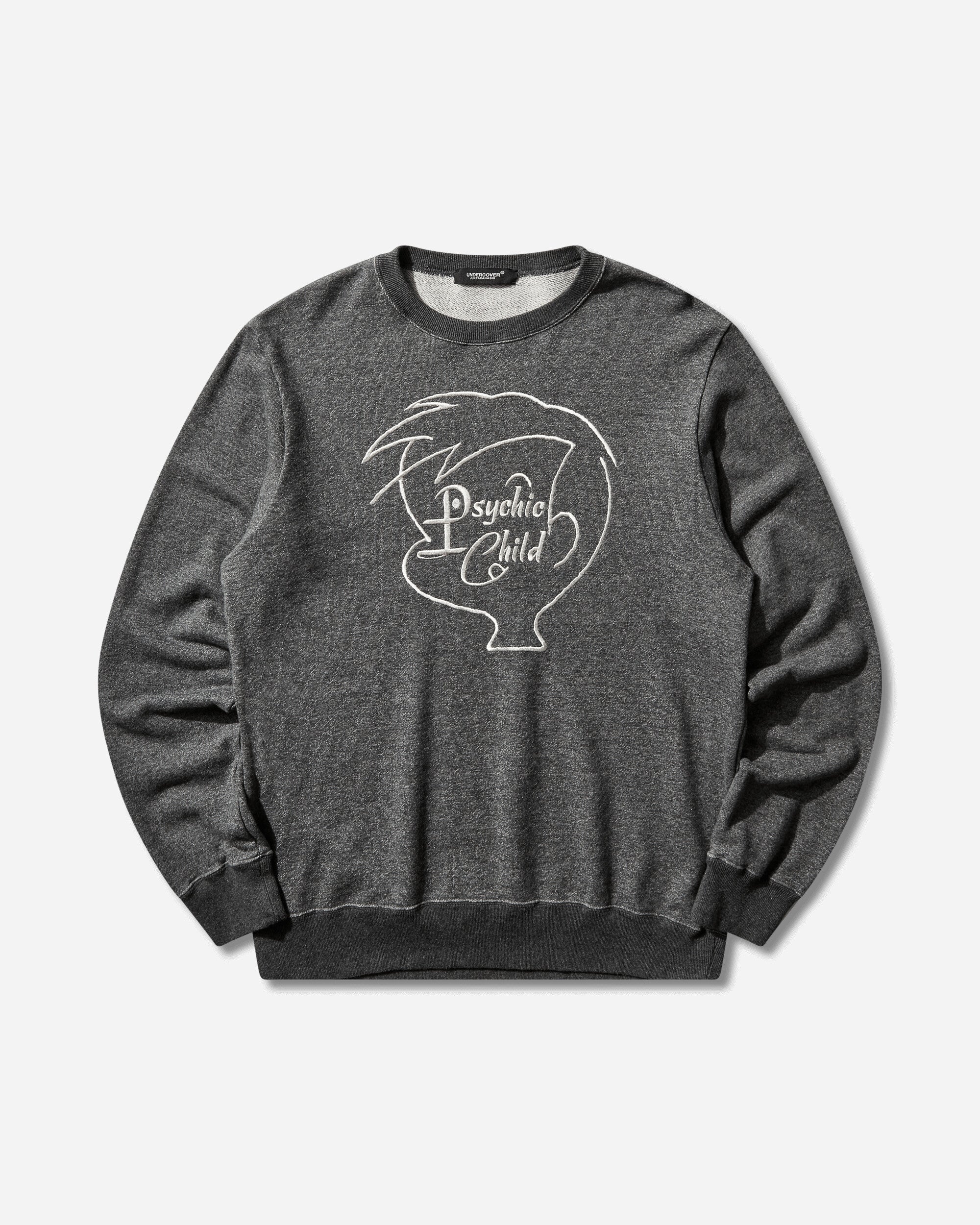 Men's Psychic Child Crewneck Sweatshirt Grey