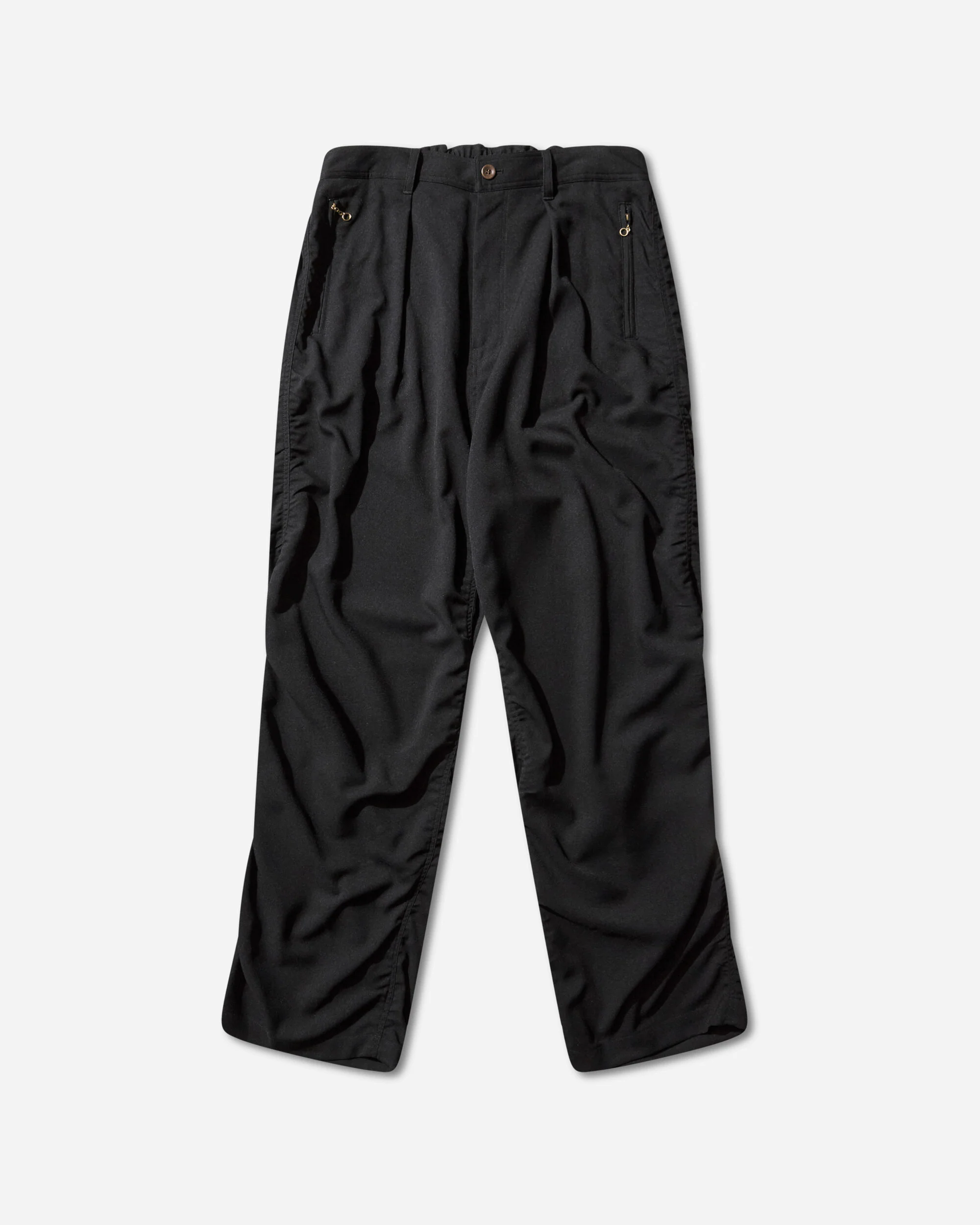 Men's Polyester Trousers Black