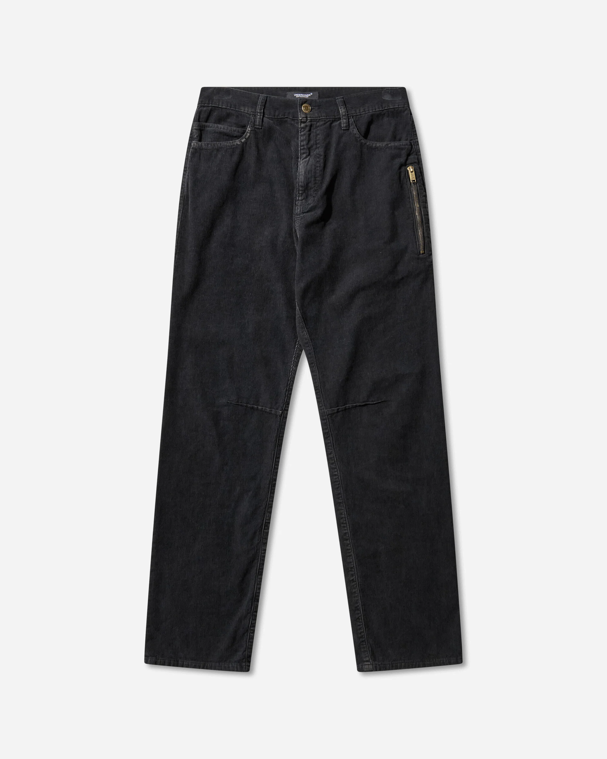 Men's Corduroy Chino Pants Black