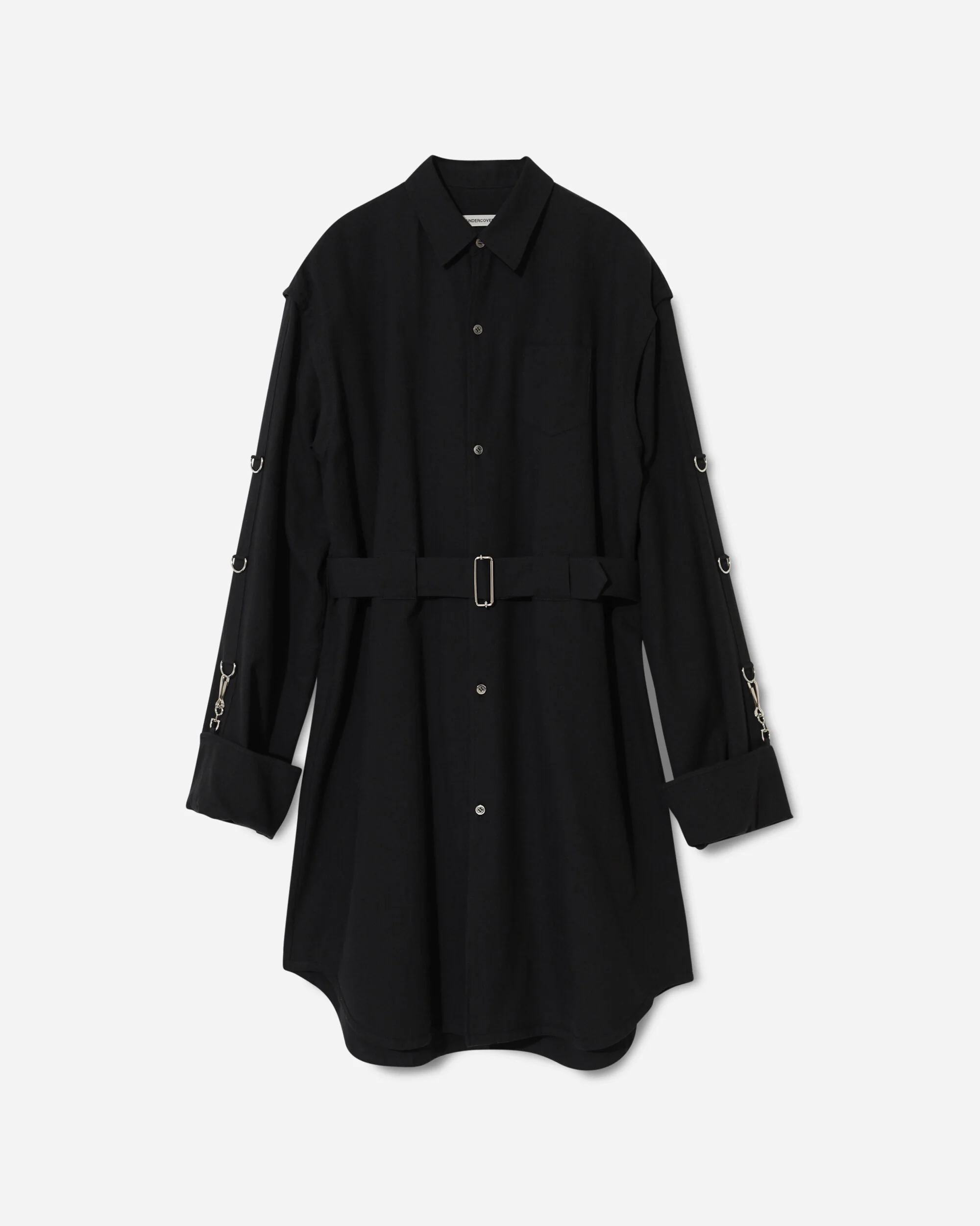 Women's Bondage Overshirt Black