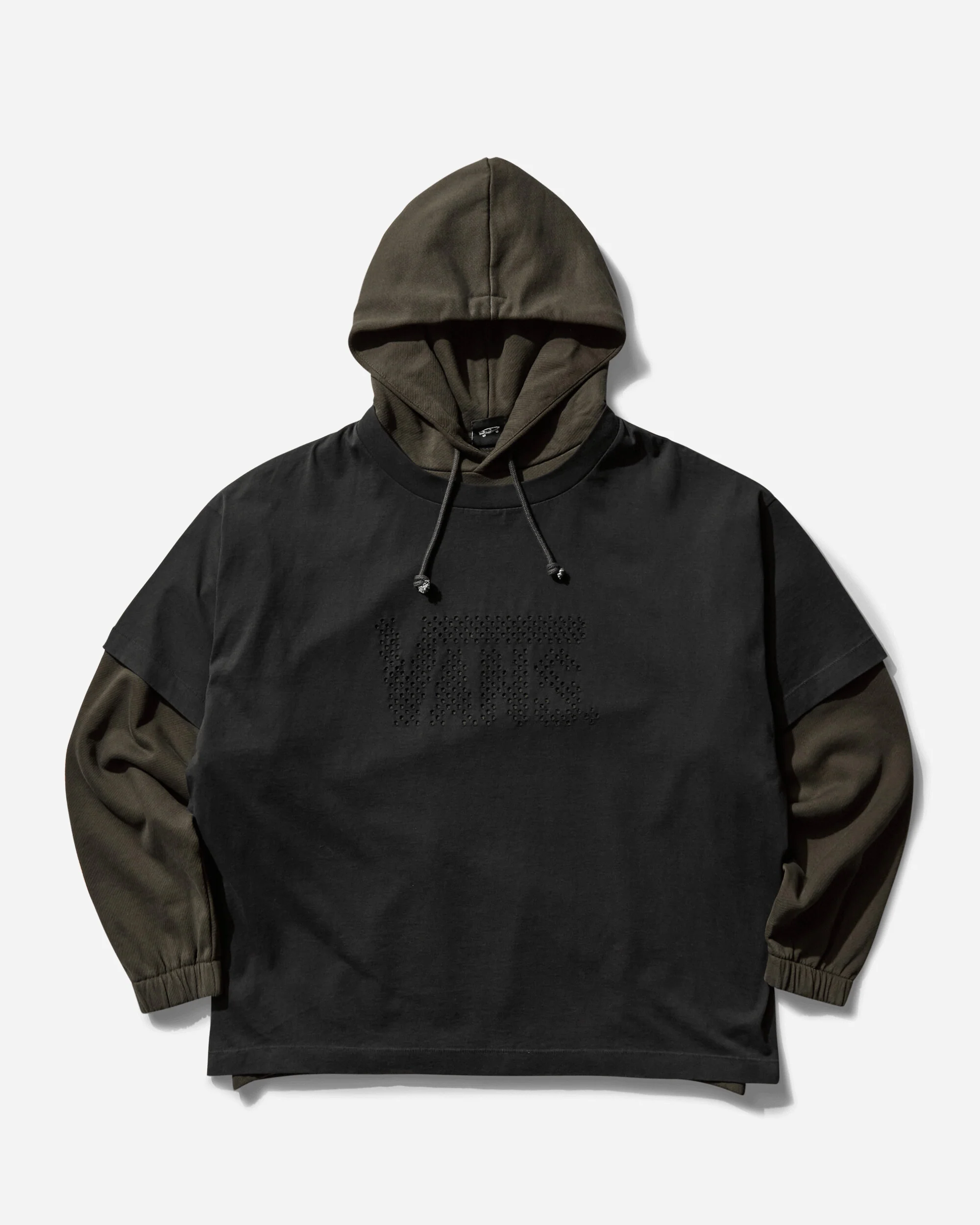 Act of Disagreement Lasered Hoodie Washed Black
