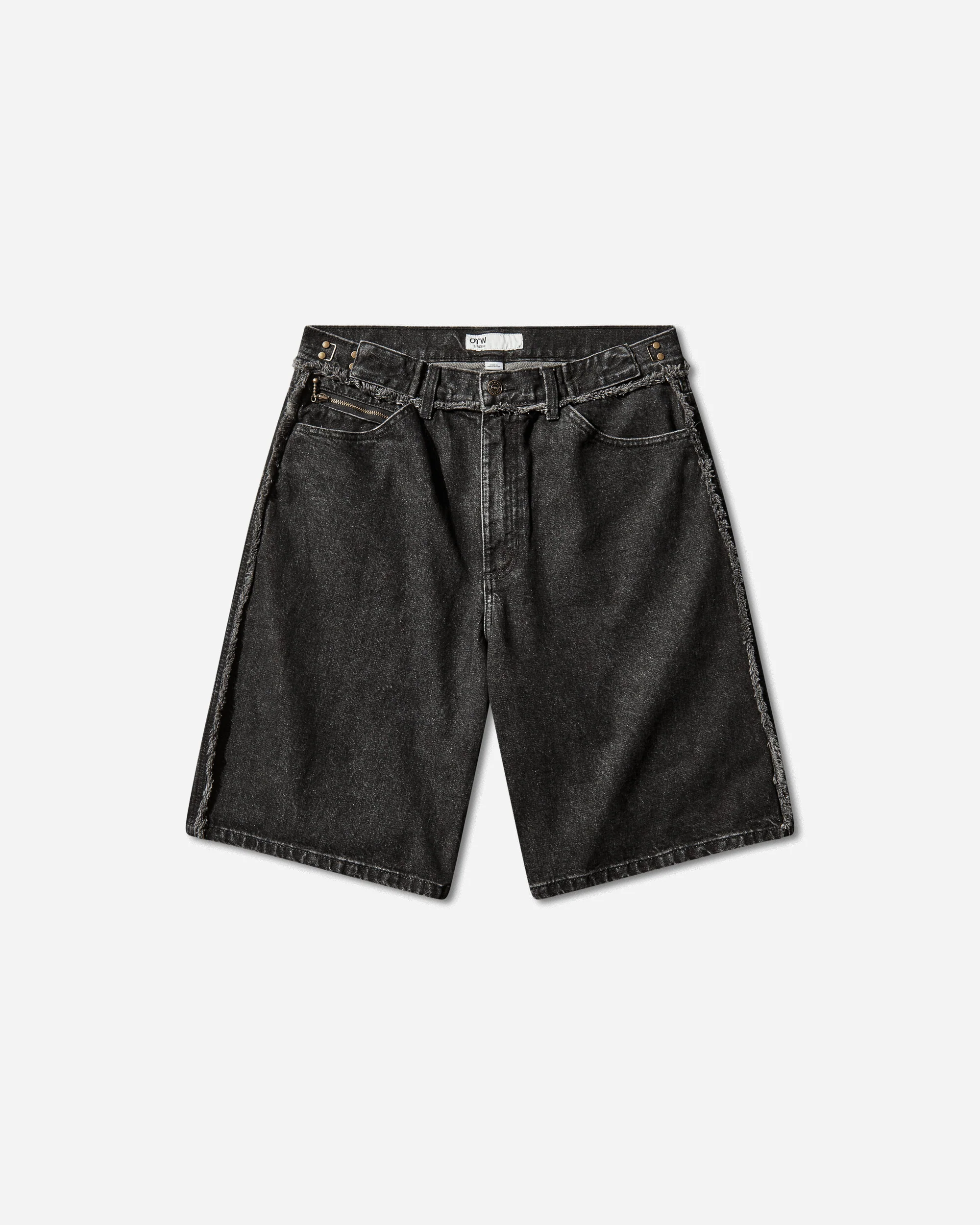 Men's Five Pocket Denim Shorts Black