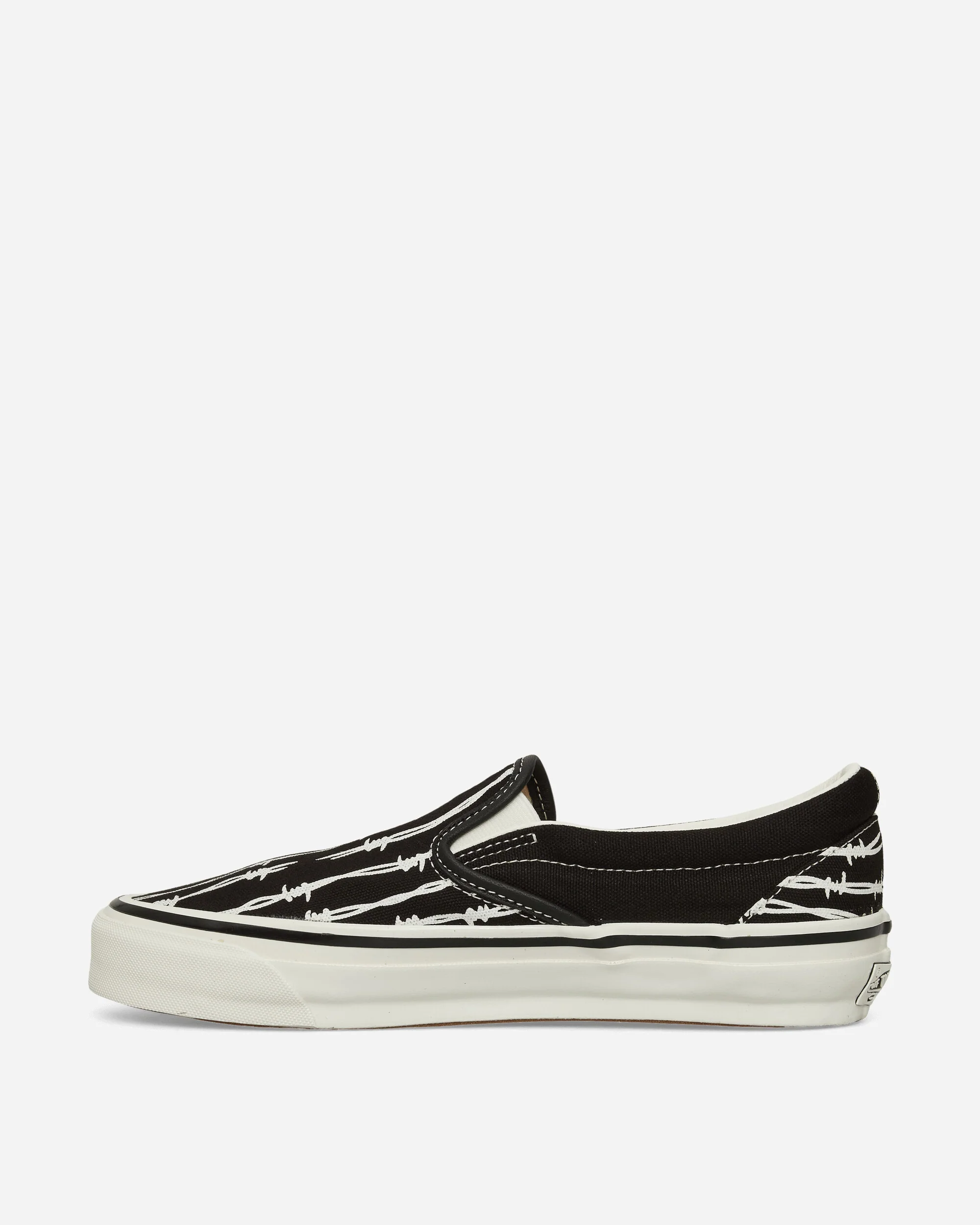 Classic Slip-On Reissue 98 Sneakers Black / Barbed Wire - Image 3