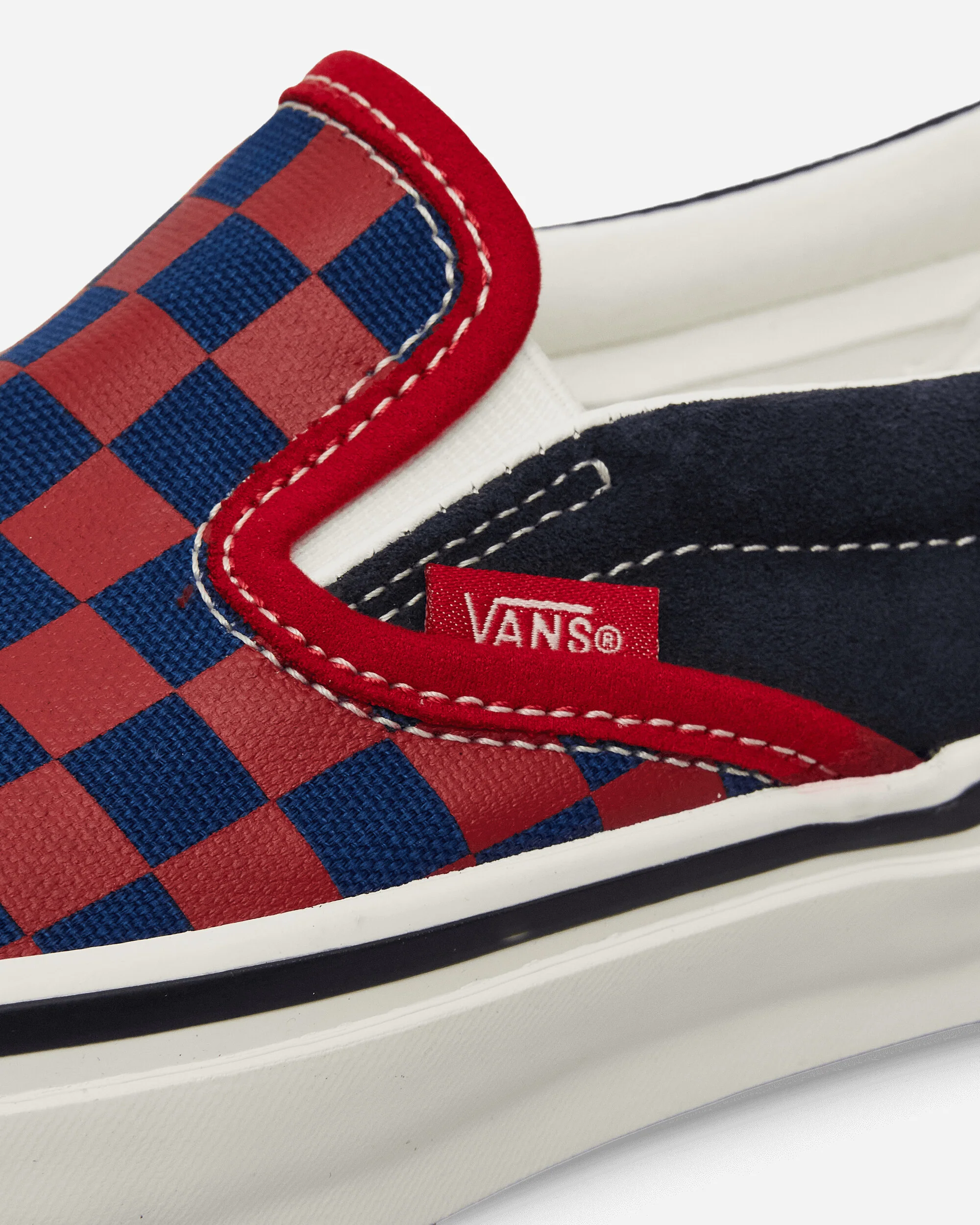 Classic Slip-On Reissue 98 Sneakers Blue Checkerboard - Image 6