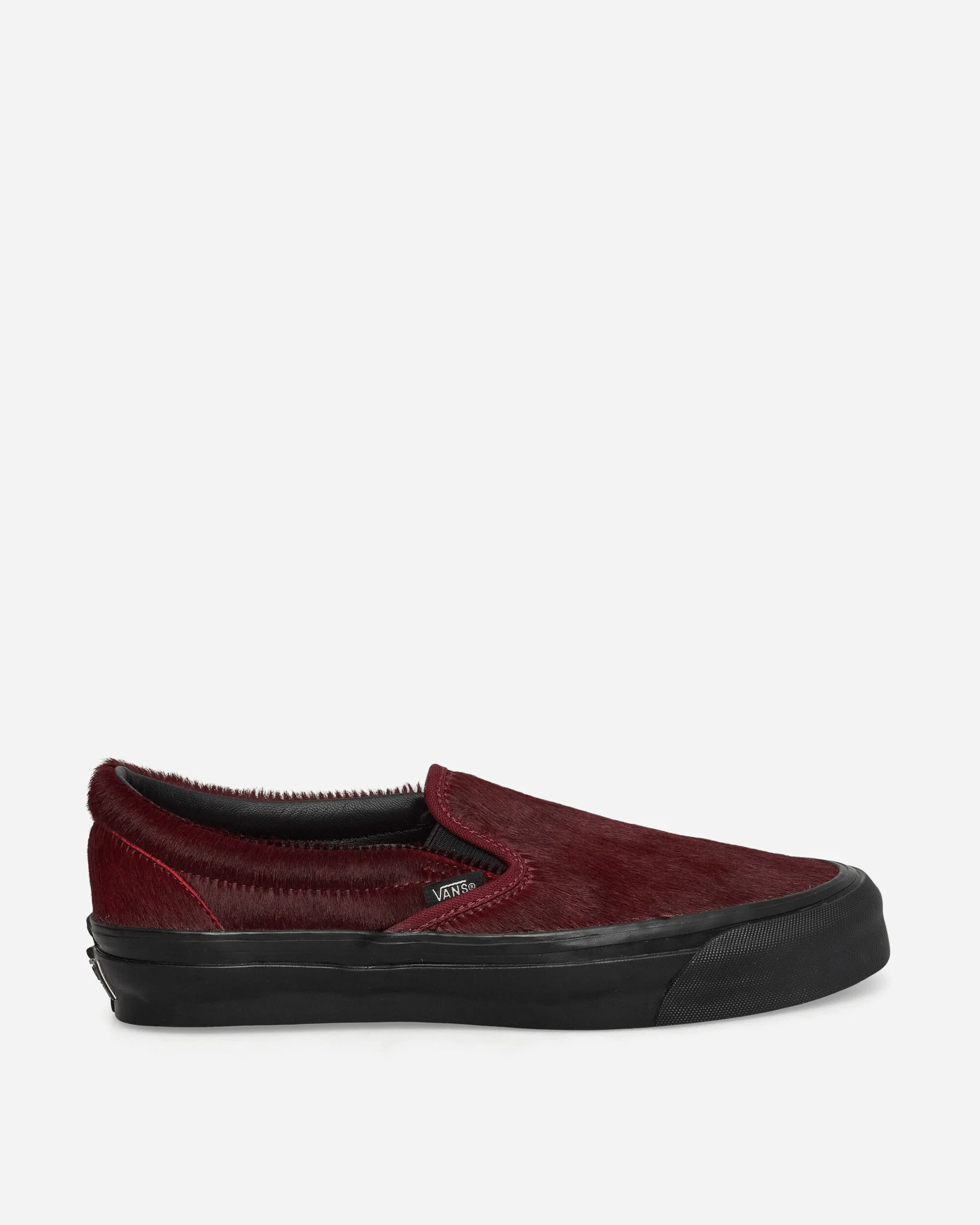 Classic Slip-On 98 LX Pony Hair Sneakers Burgundy