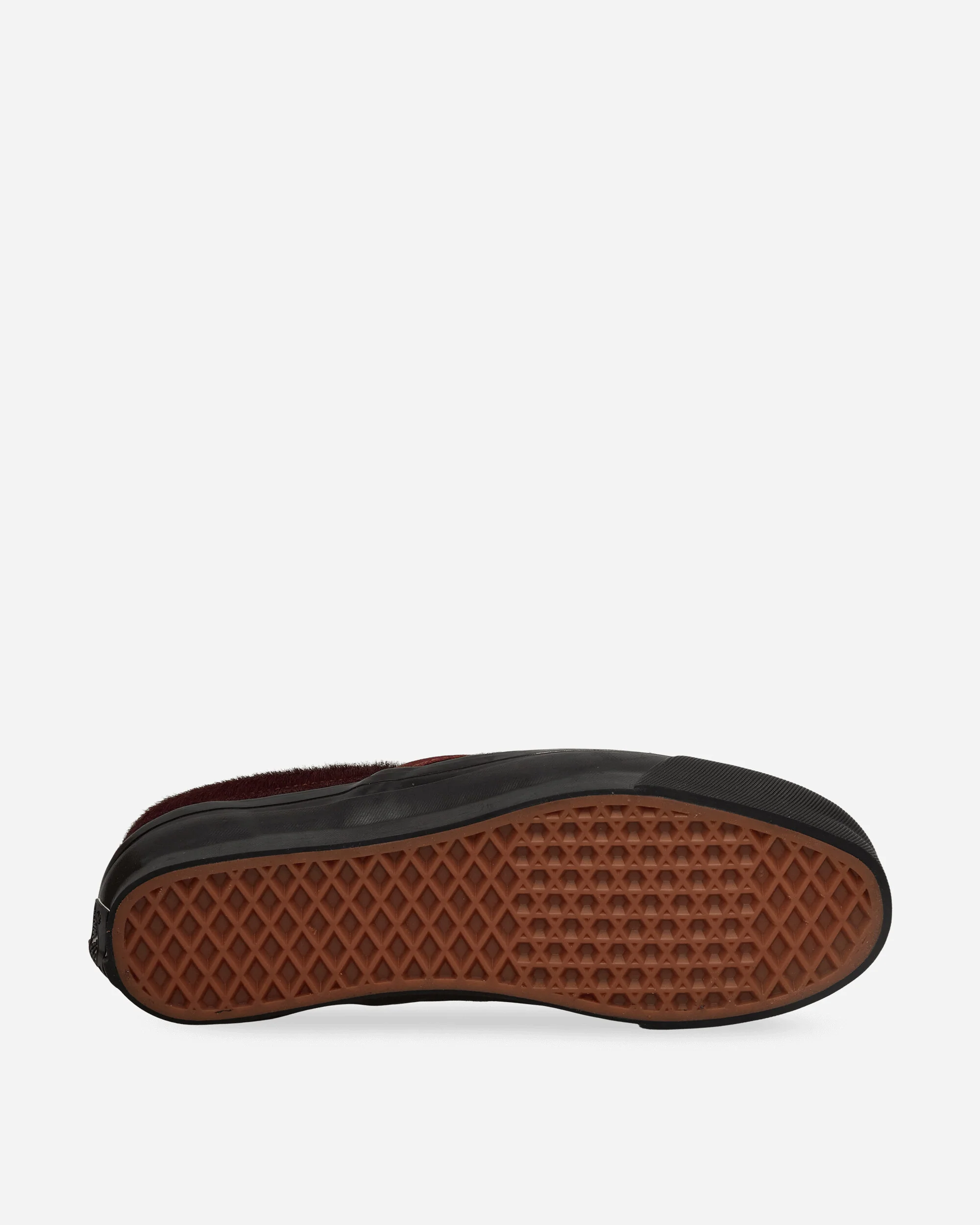 Classic Slip-On 98 LX Pony Hair Sneakers Burgundy - Image 5