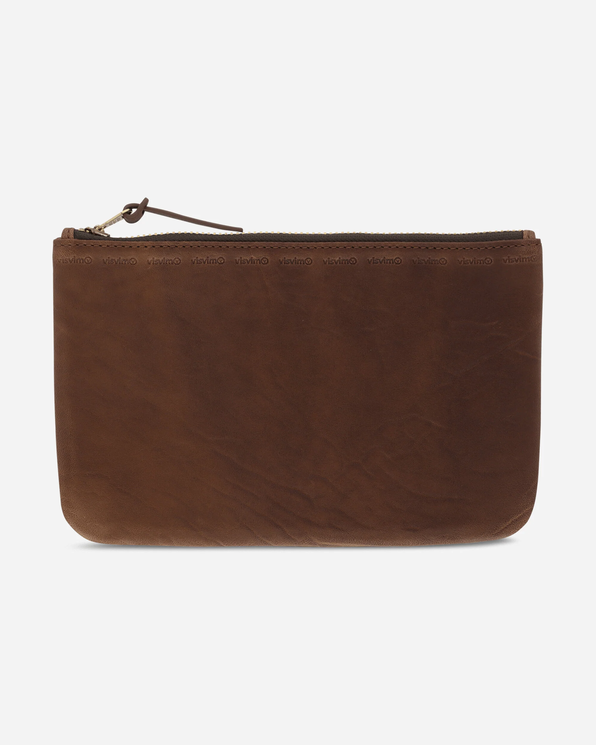 Leather Travel Pouch Brown - Image 2