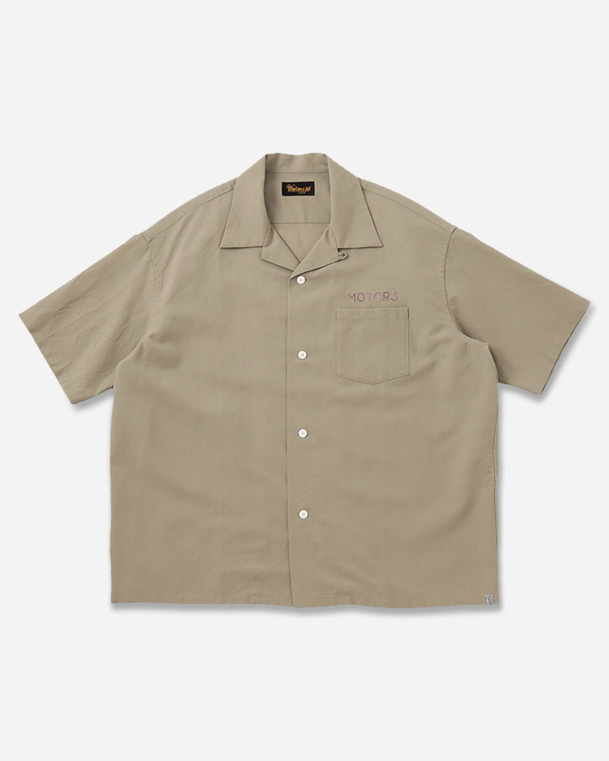 Men's Crosby Shortsleeve Shirt Beige