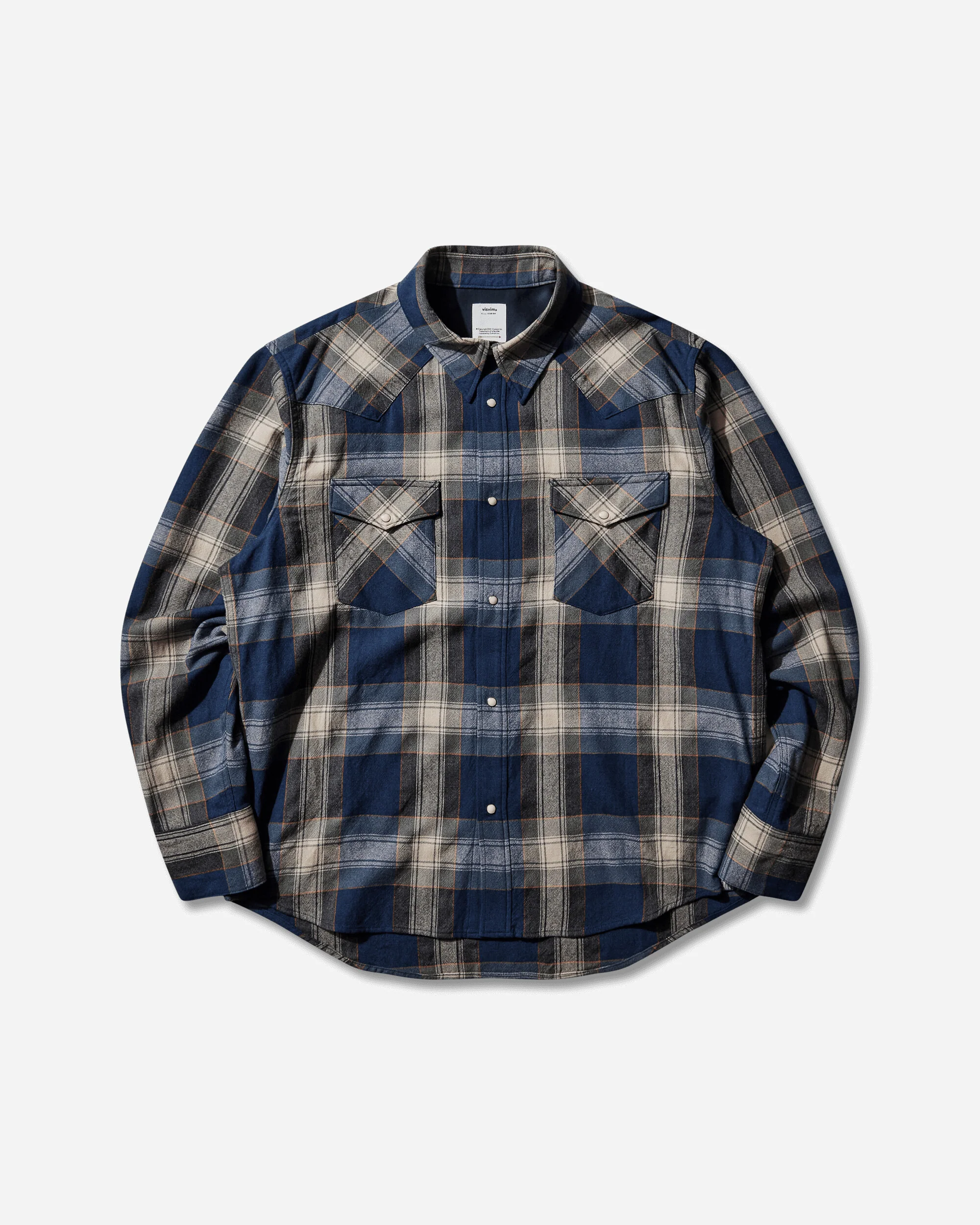 Men's Four Corners Longsleeve Shirt Blue
