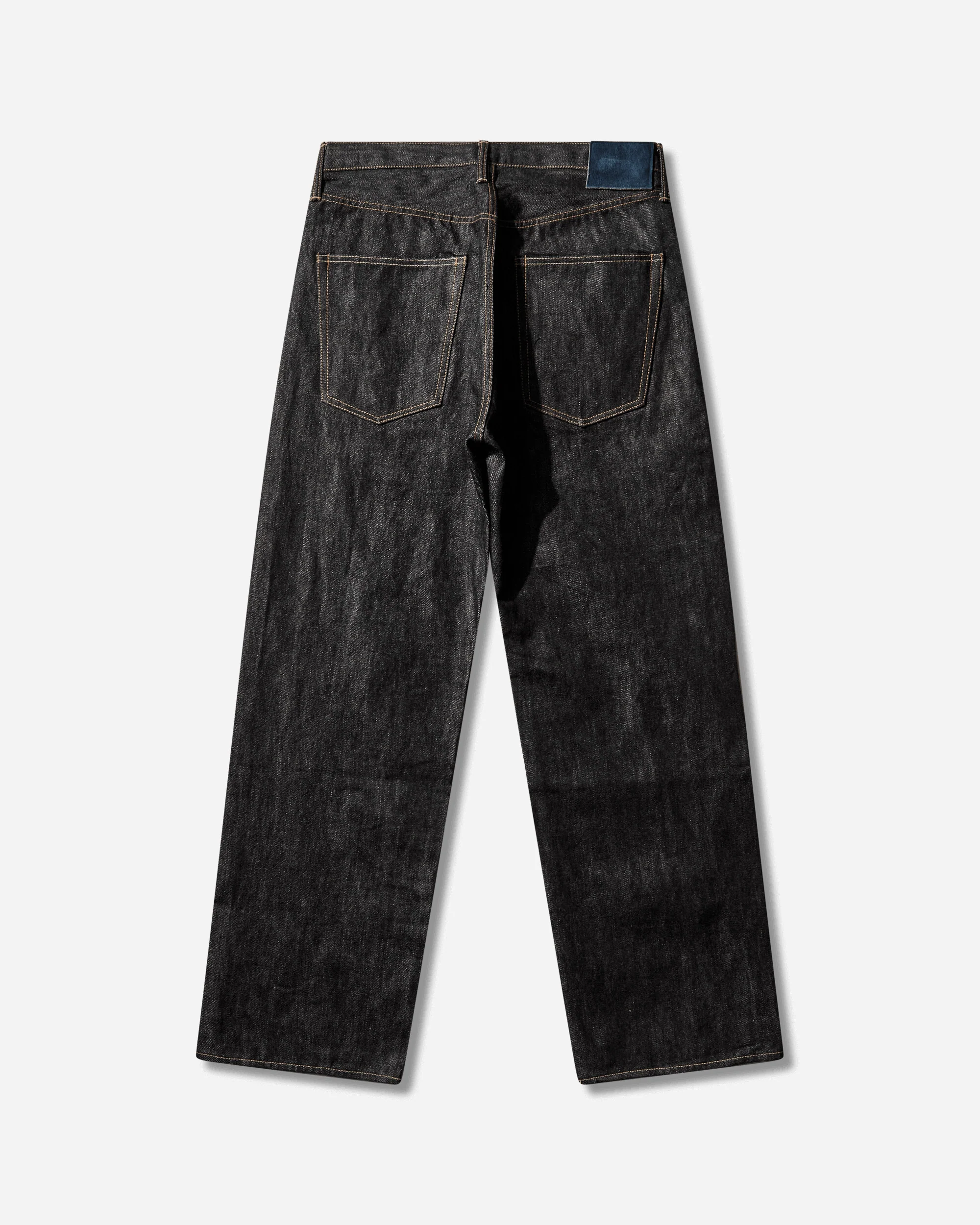 Men's Social Sculpture 01 Wide Raw Denim Pants Indigo - Image 2