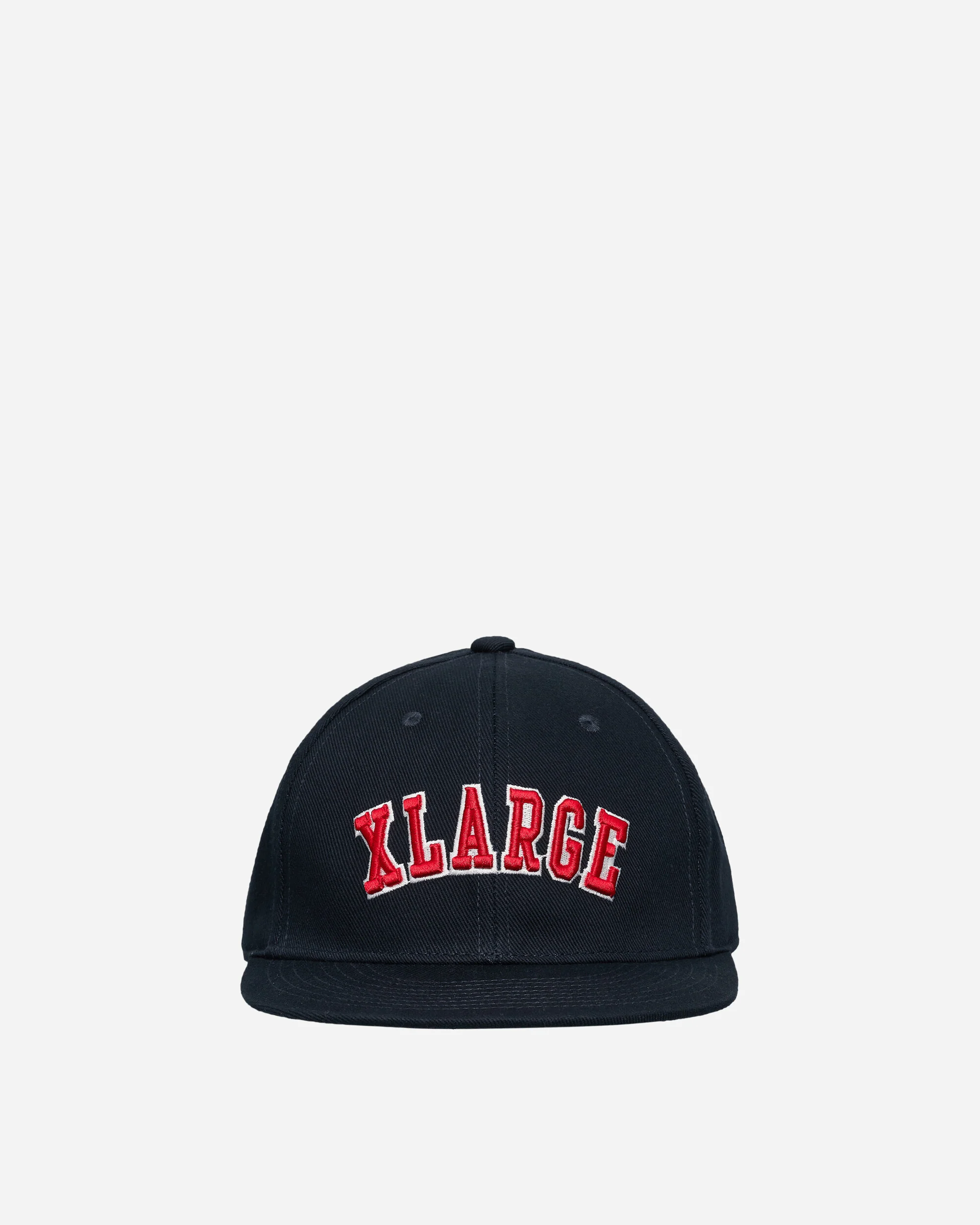 Round Logo Snapback Cap Navy