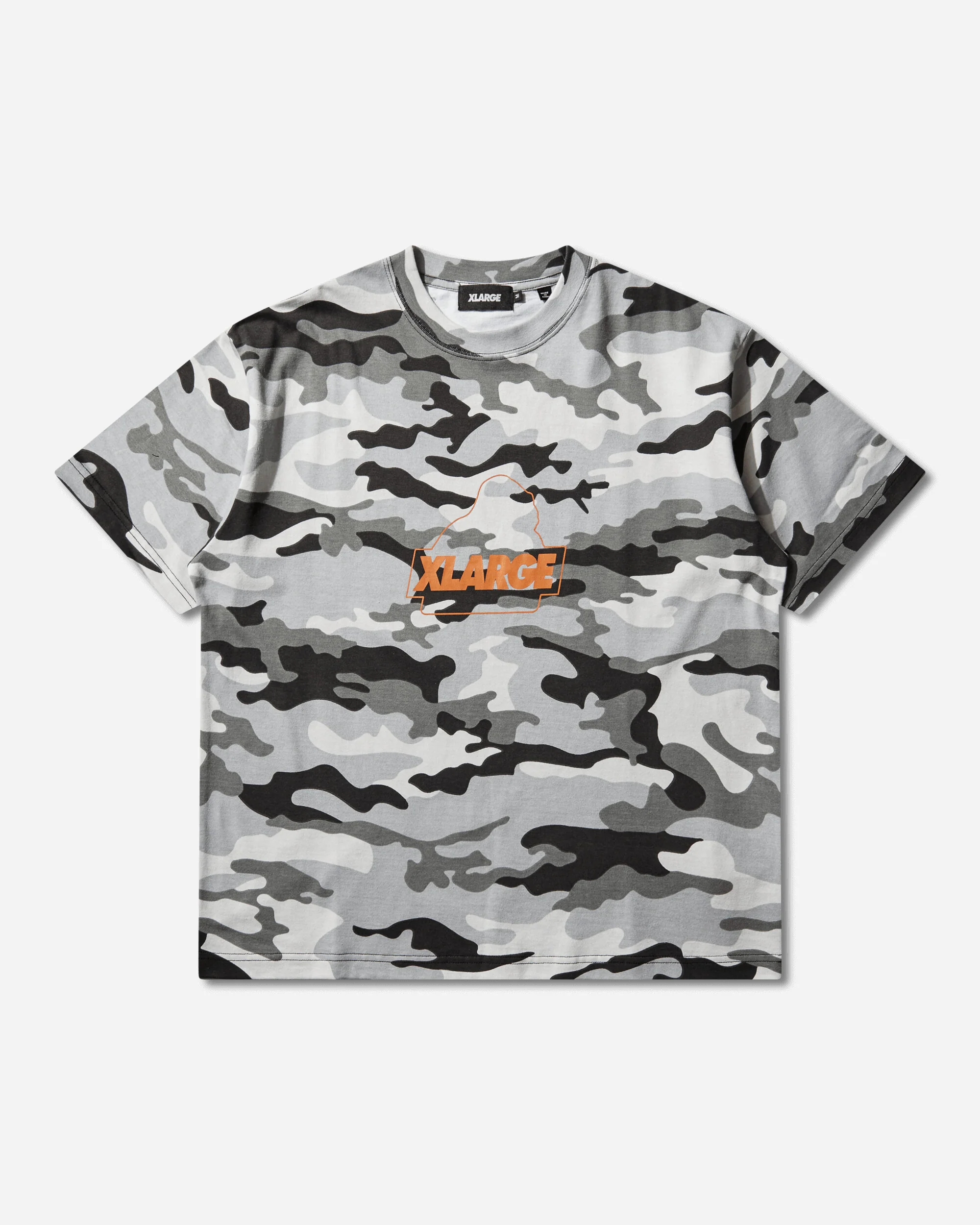 Men's Camo Urban Logo T-Shirt Grey