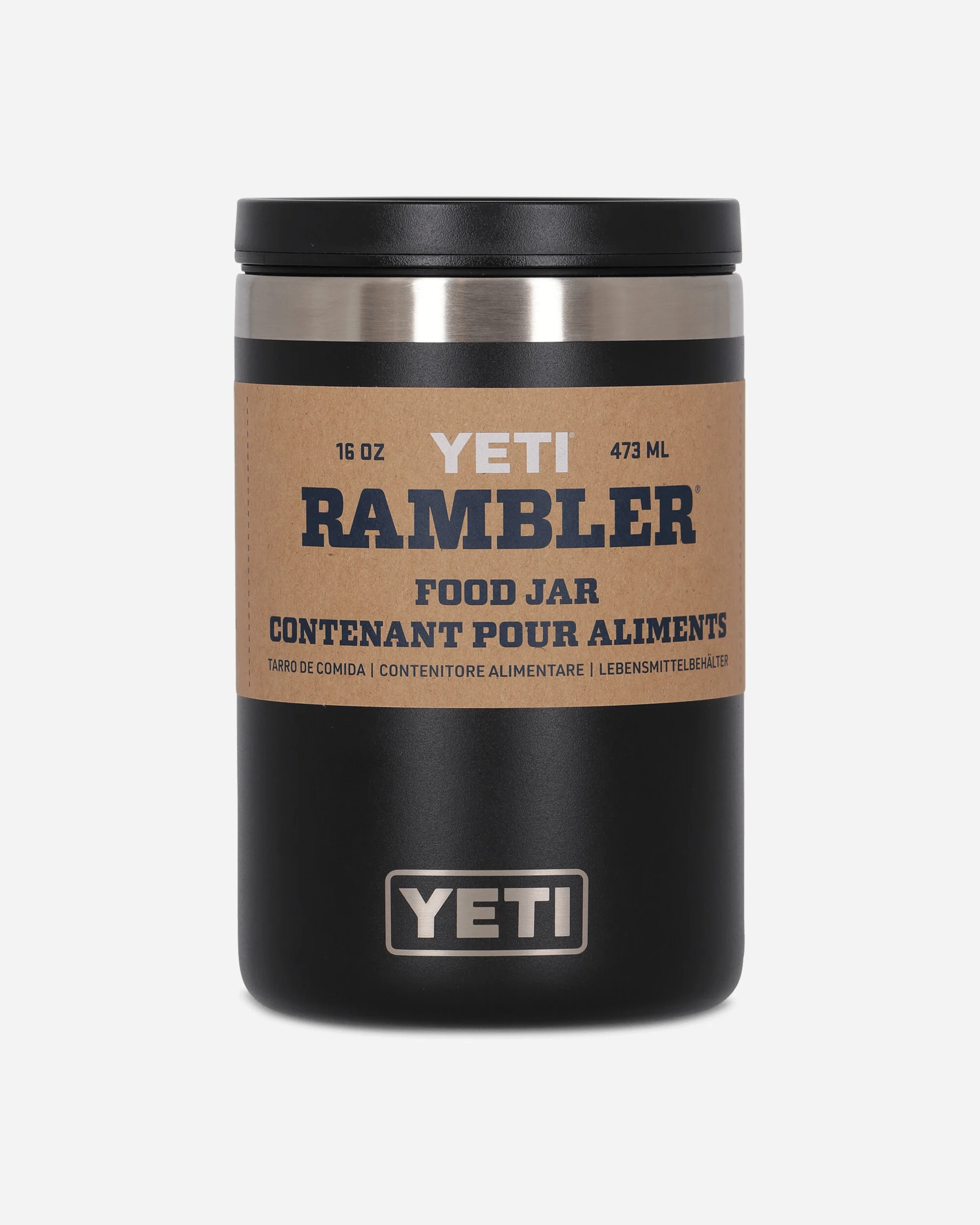 Rambler Food Jar Black