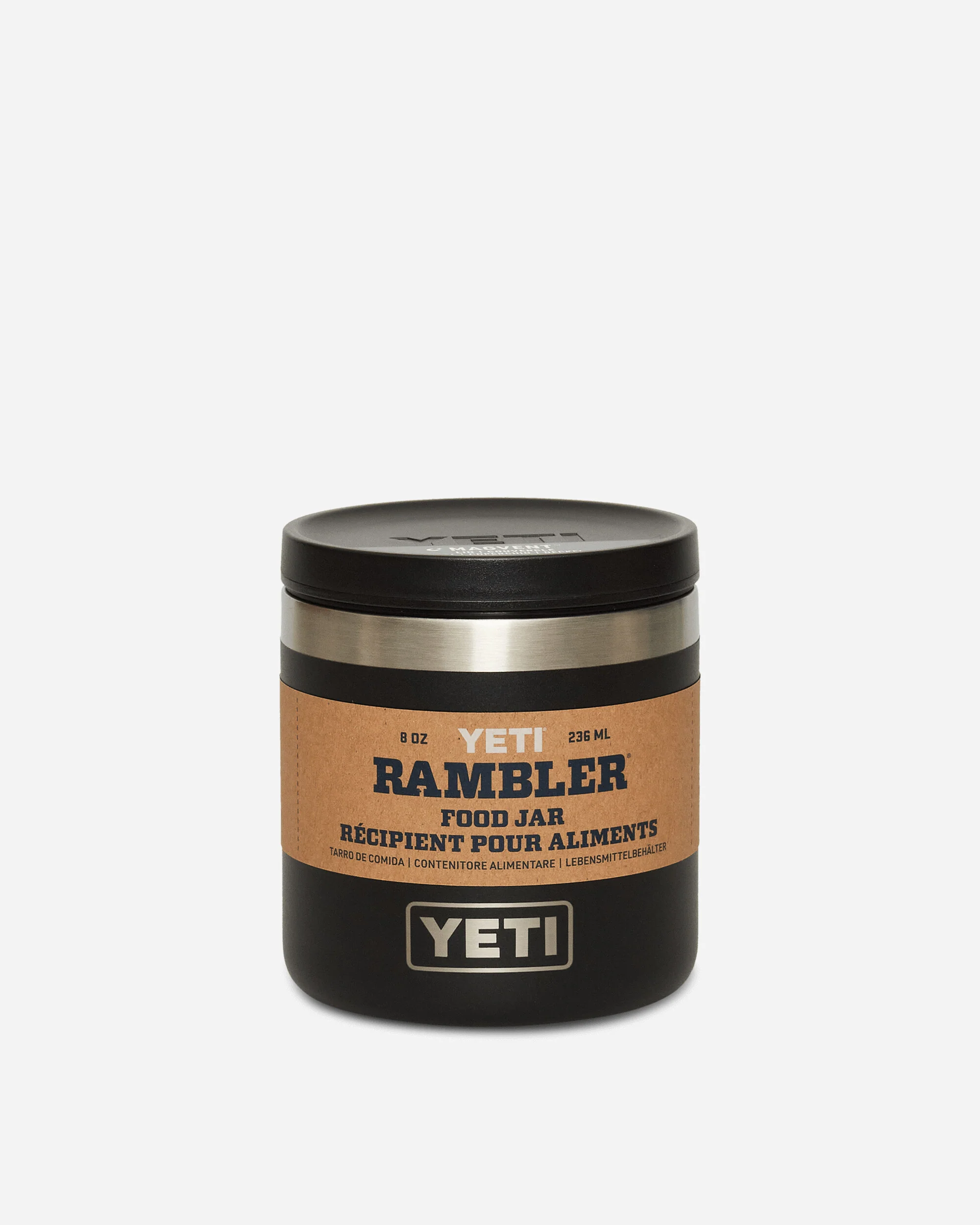 Rambler Food Jar Black